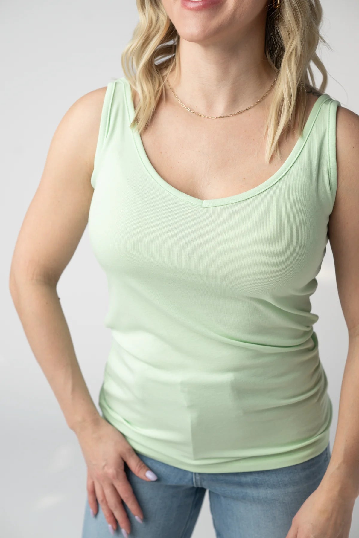 Kennedy Tank - Lime