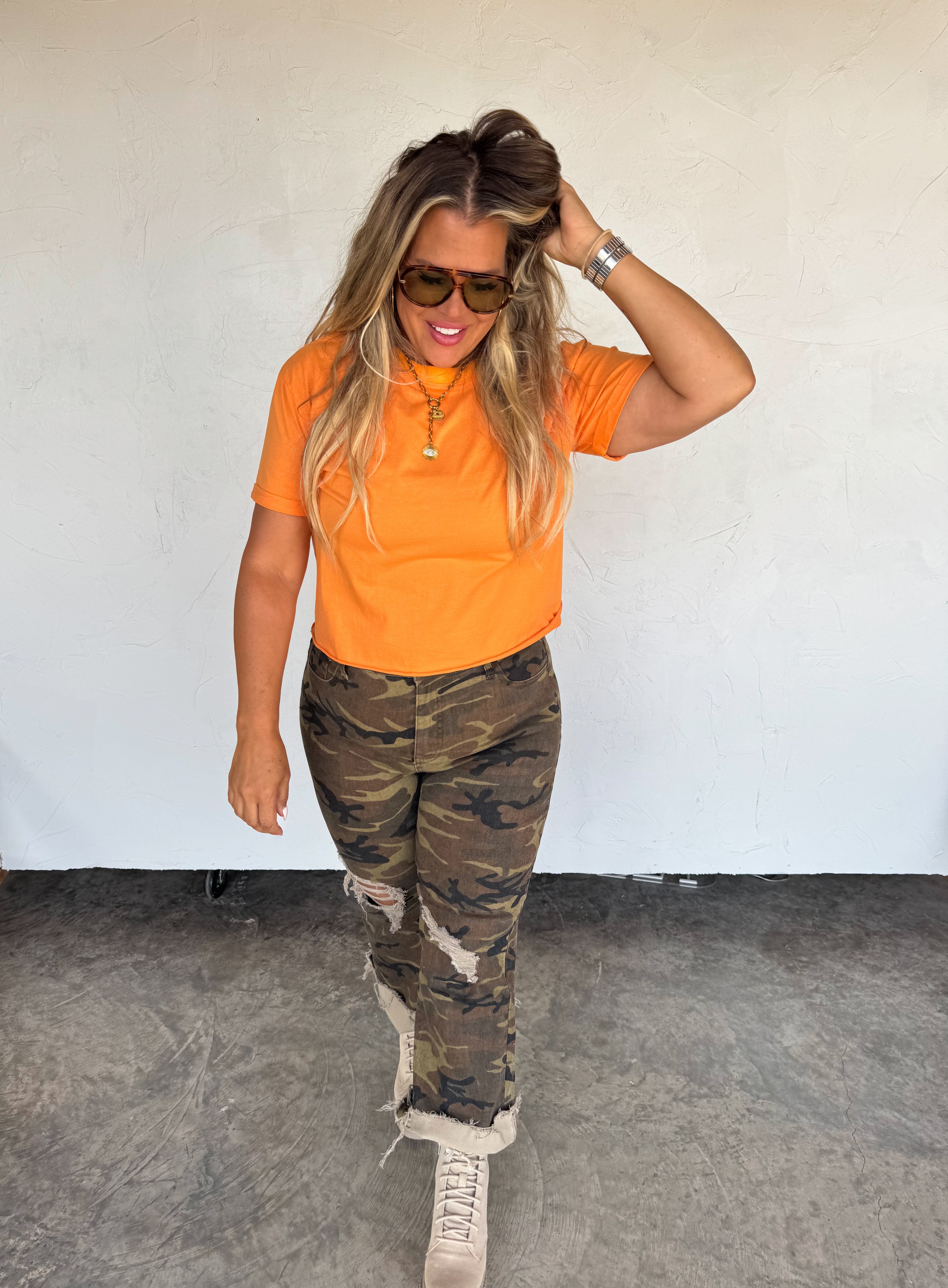 PRE-ORDER: URBAN CAMO DISTRESSED JEAN