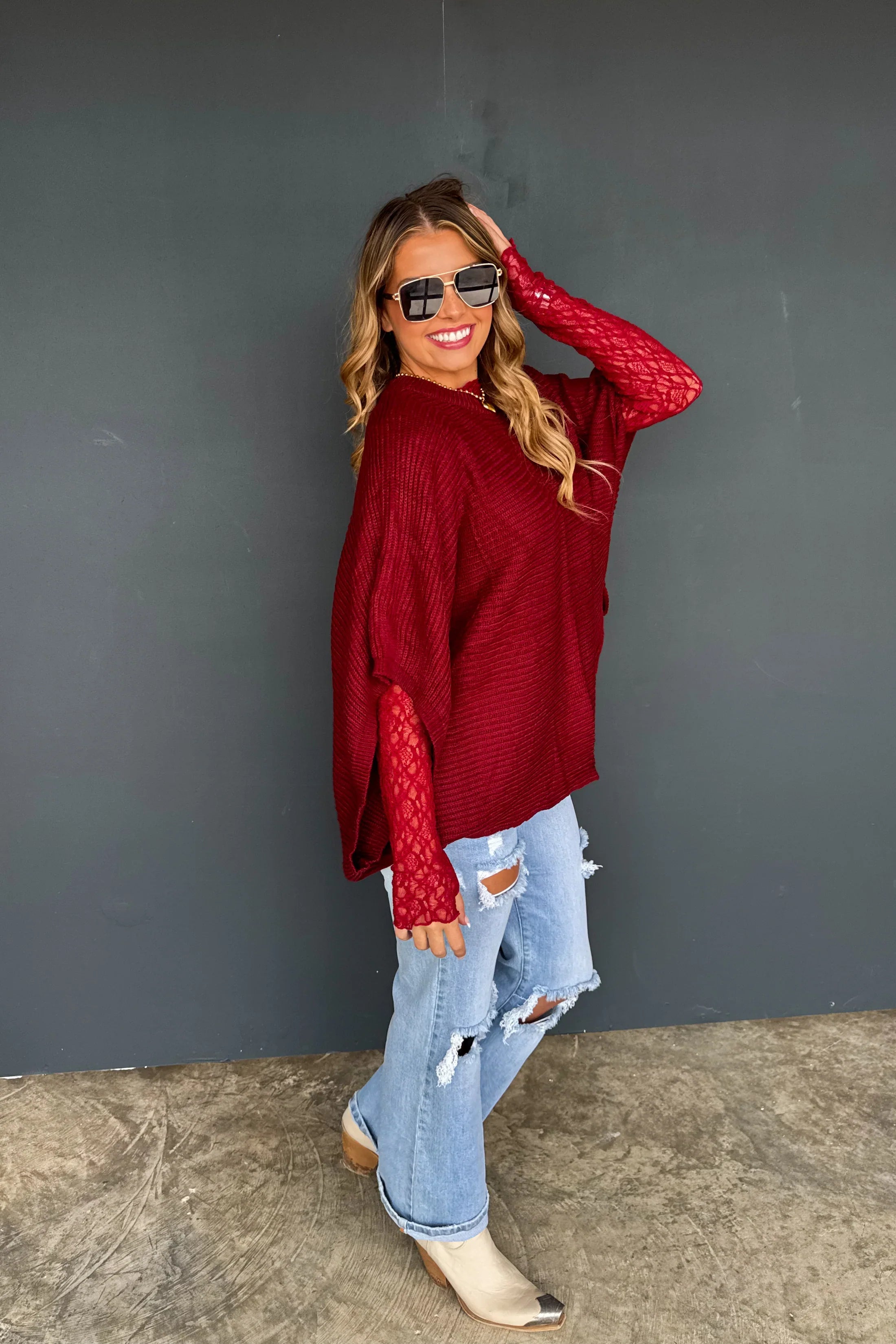 PRE-ORDER: Fall Meg Pullover Poncho