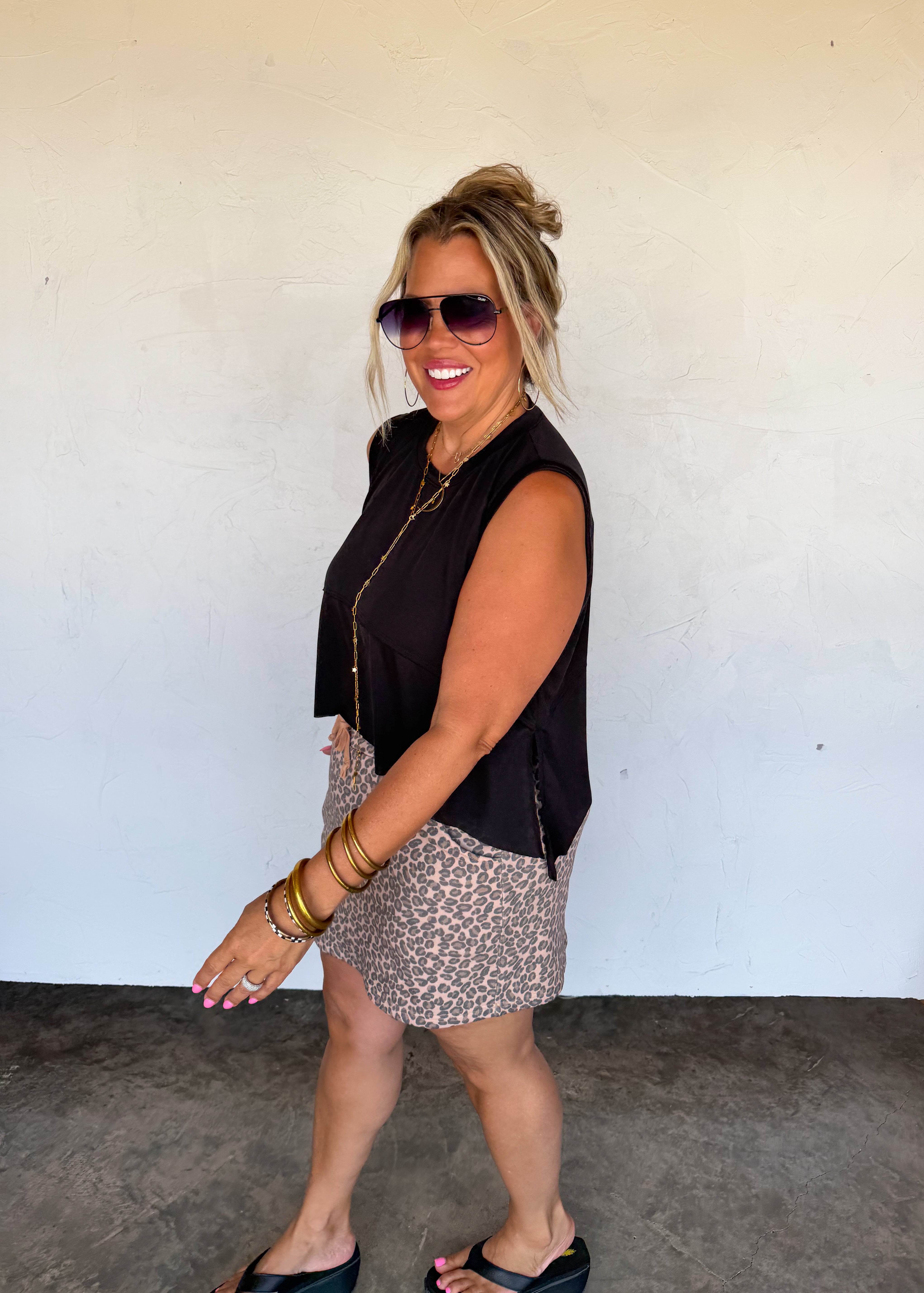 PRE-ORDER:WILD SIDE CHEETAH SKIRT