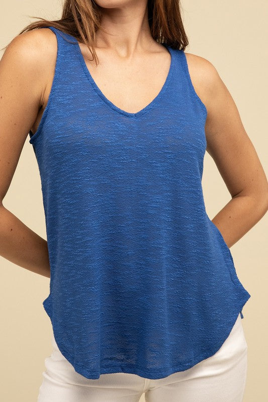 V Neck Sleeveless Cami