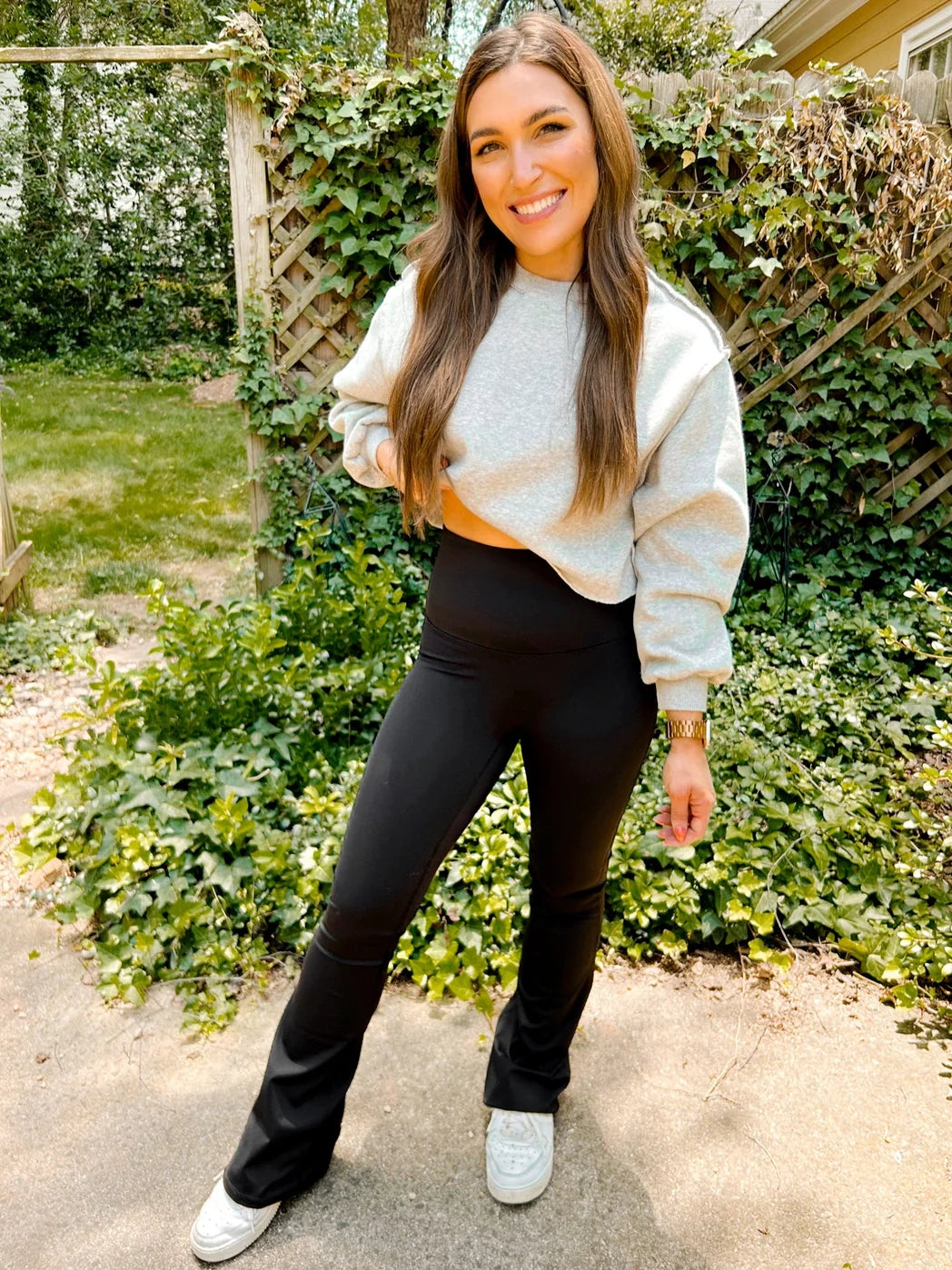 Fallon Flare Suck and Tuck Leggings