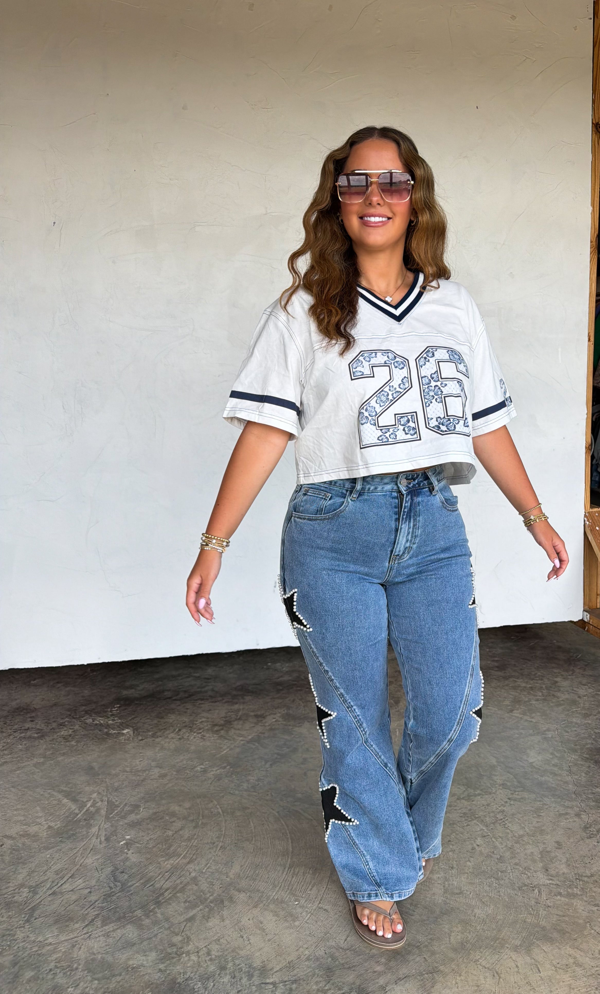 PRE-ORDER: SIDELINE STAR JEANS