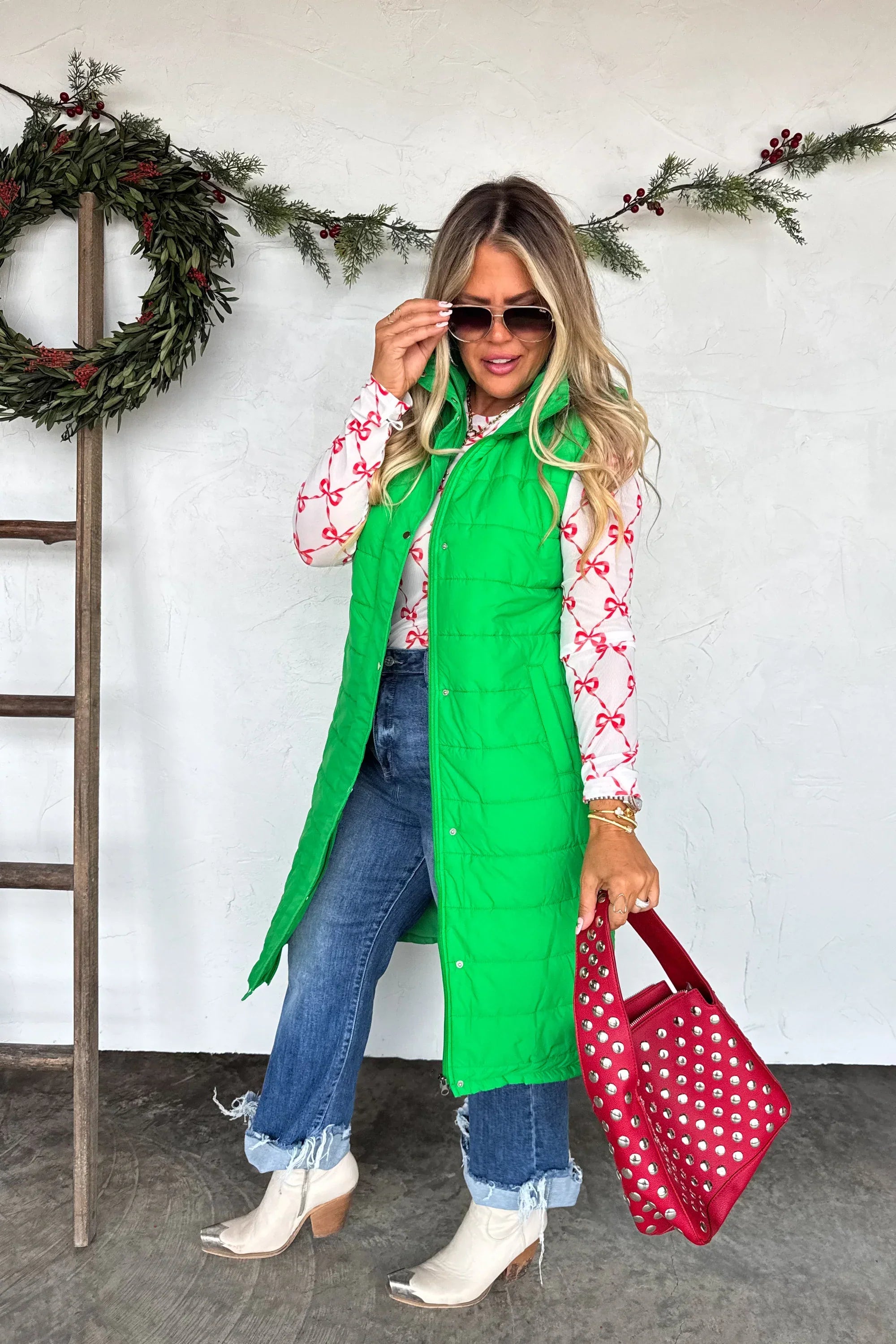PRE-ORDER: Kendall Long Puffer Vest