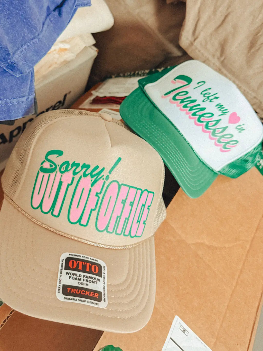 Sorry! Out of Office Trucker Hat