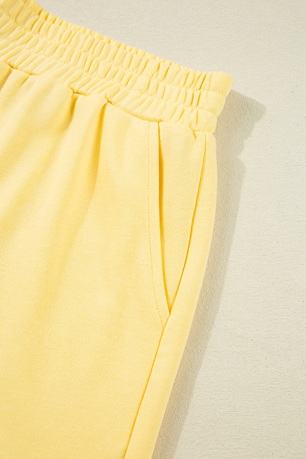 PRE-ORDER: Colorblock Patchwork Half Button Pullover and Shorts Outfit