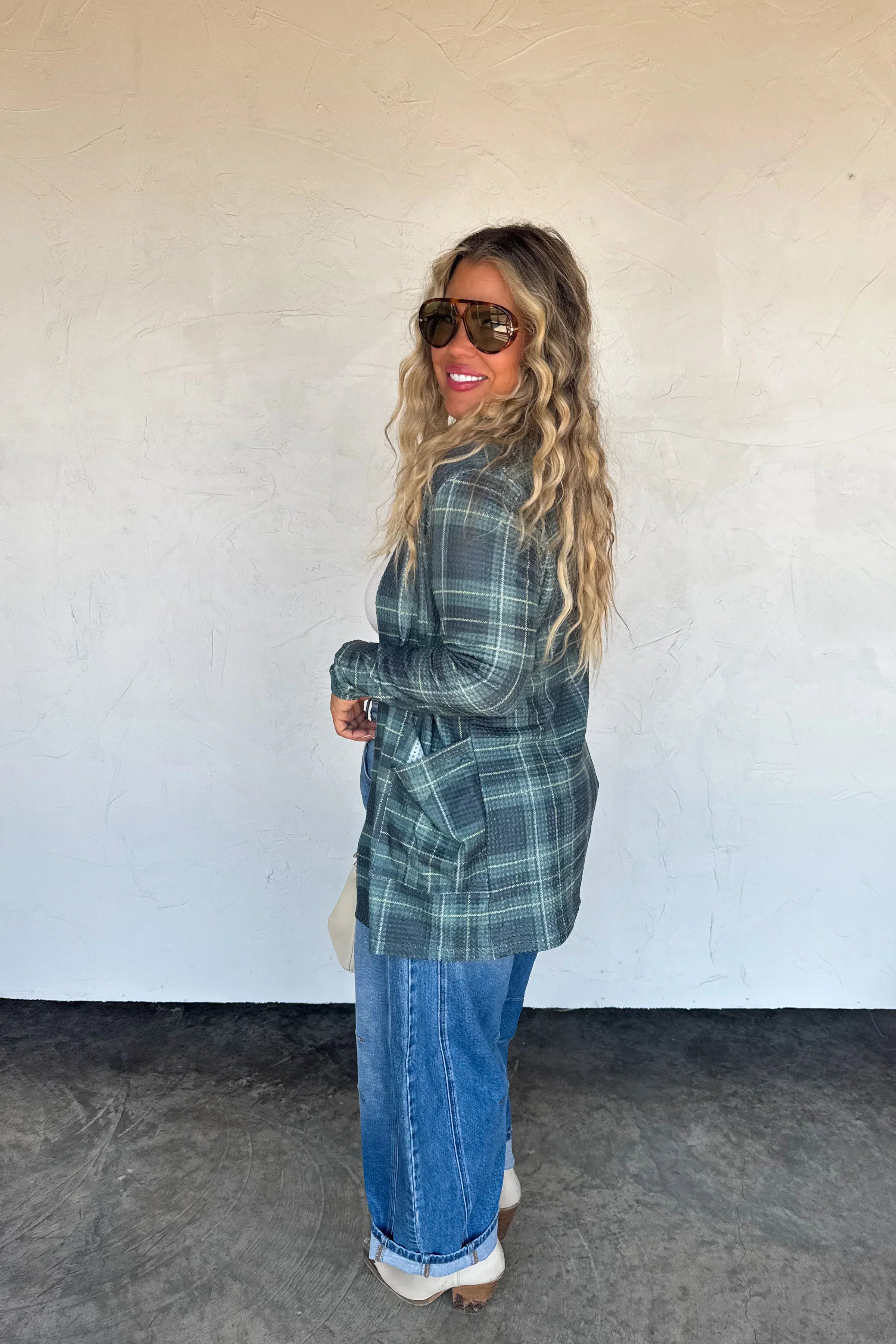 PRE-ORDER: Plaid Lola Cardigans
