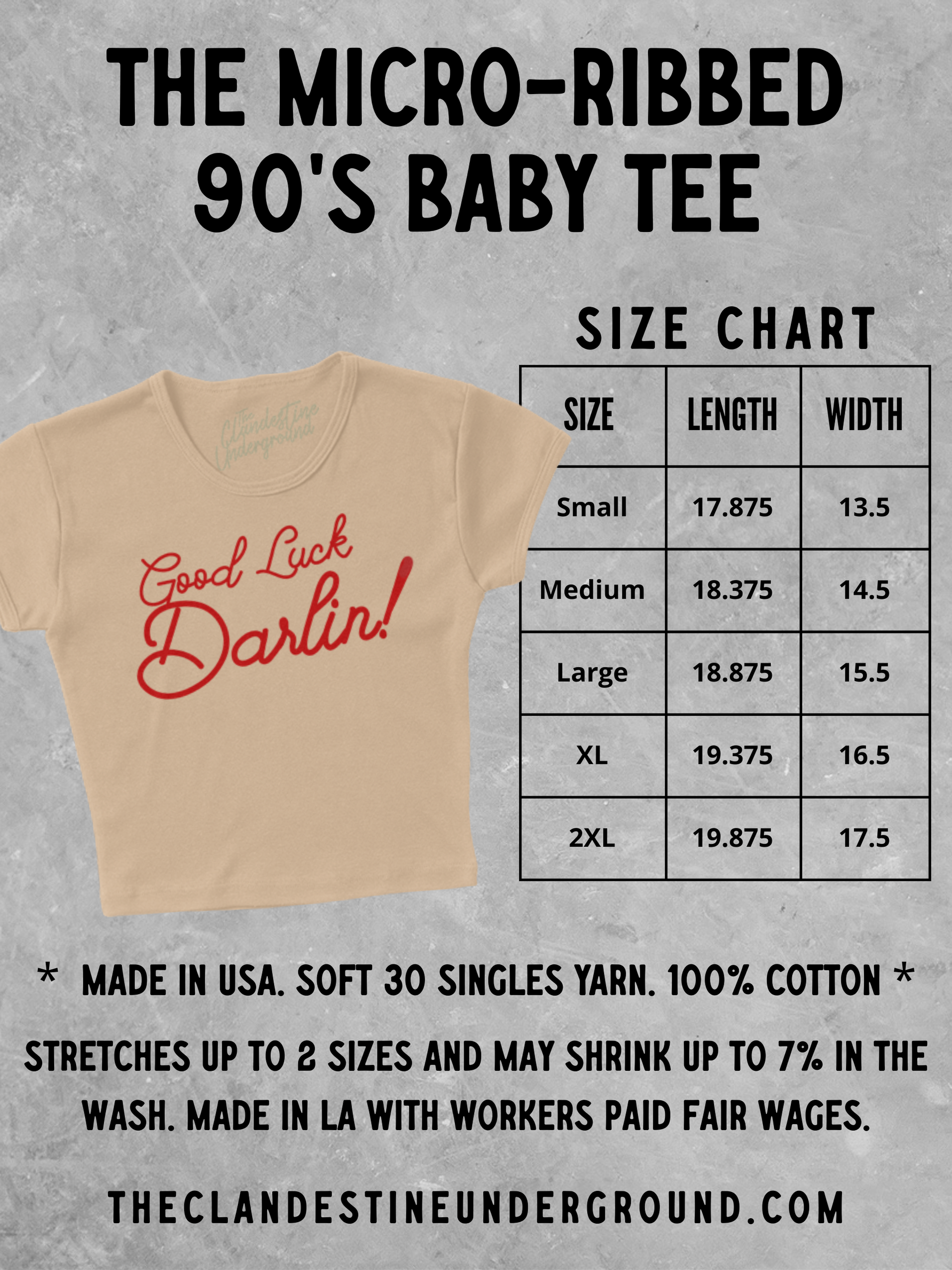 Take Me Out To The Ball Game Micro-Ribbed Baby Tee