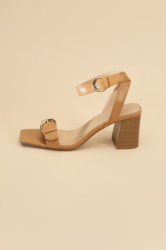 Buckle Sandal Heel