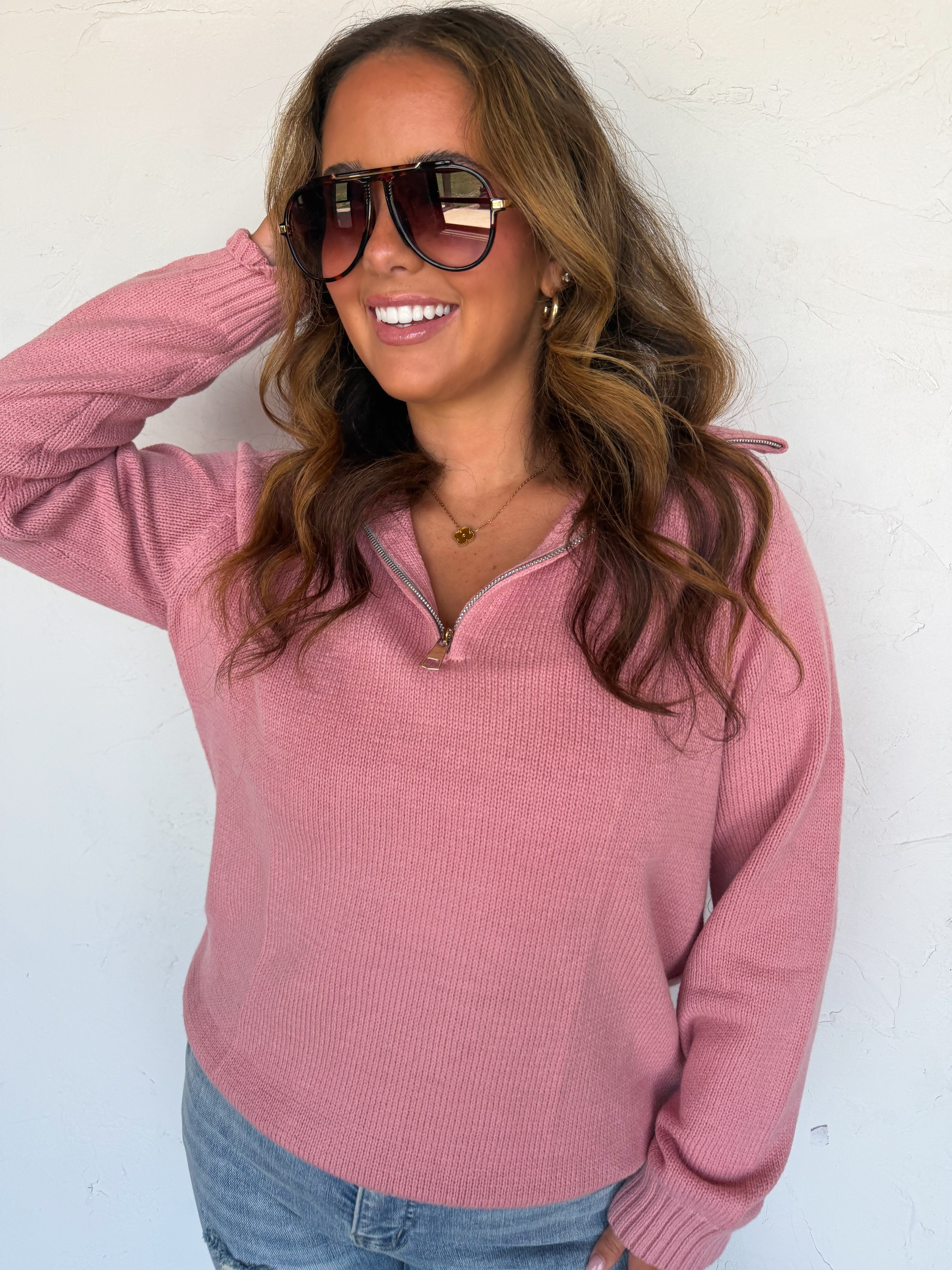 PRE-ORDER: FIELD & STABLE QUARTER ZIP PULLOVER