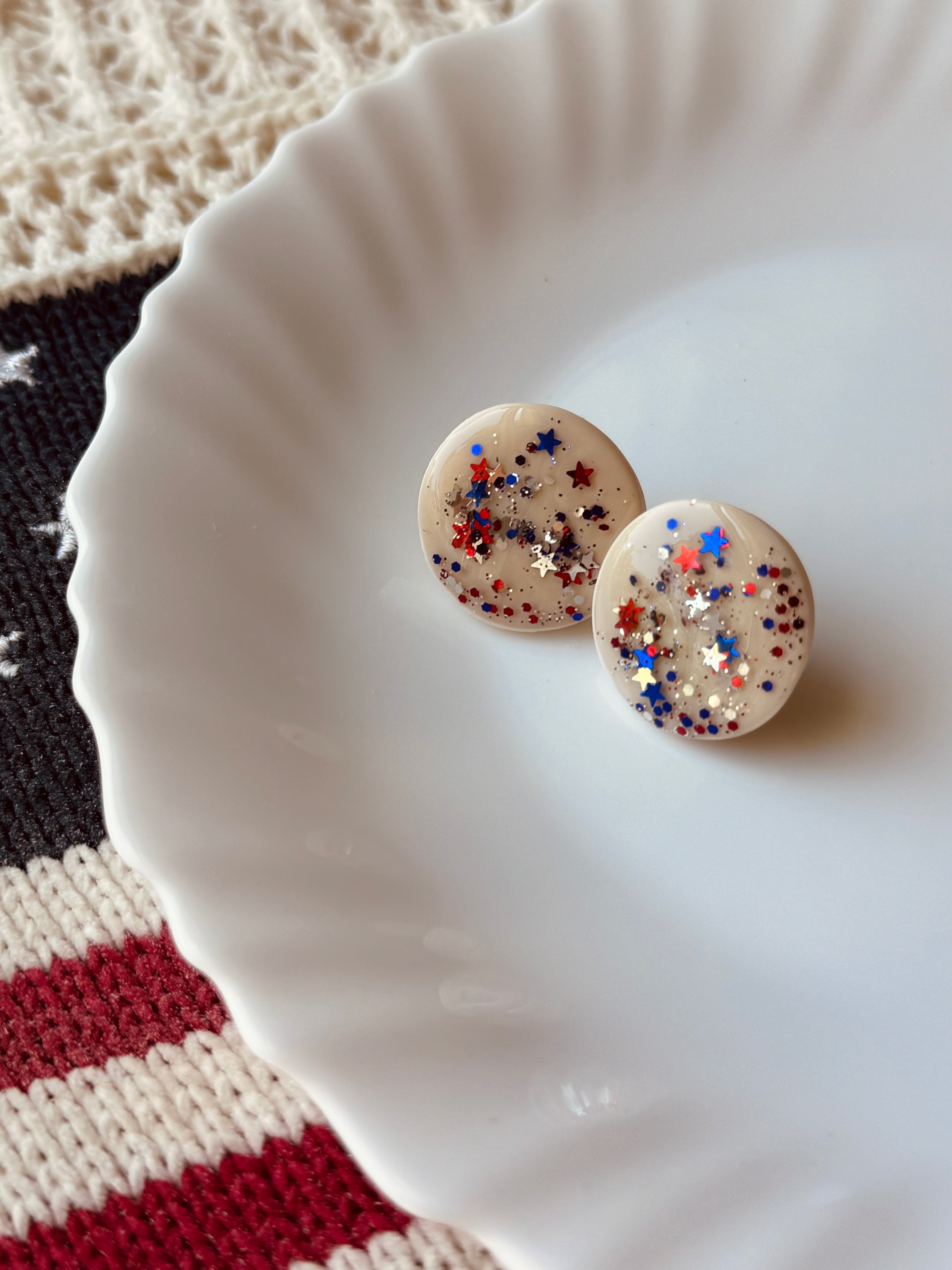 Sparkler Button Studs