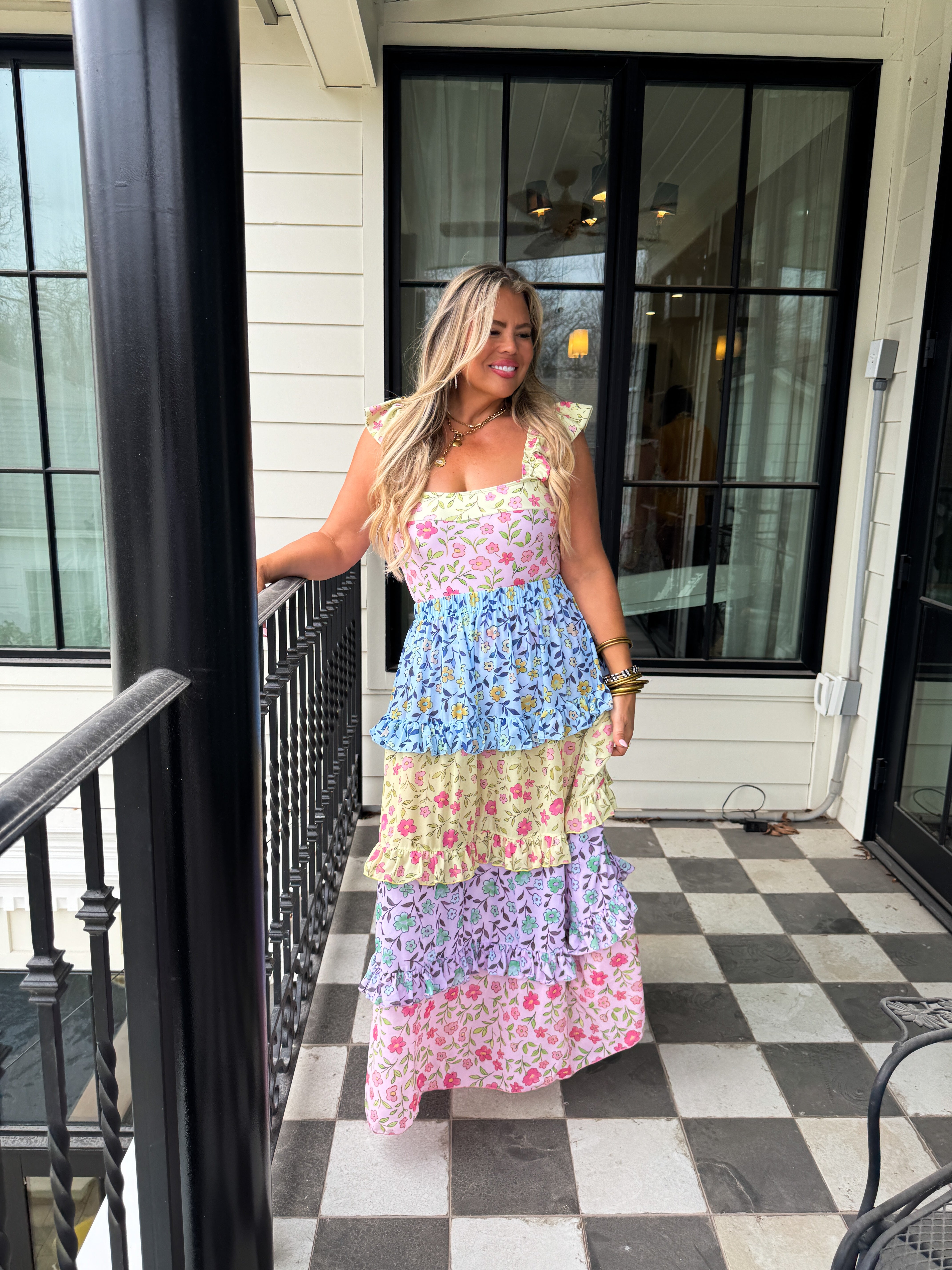 PRE-ORDER: FLORAL RAINBOW SWIM SET