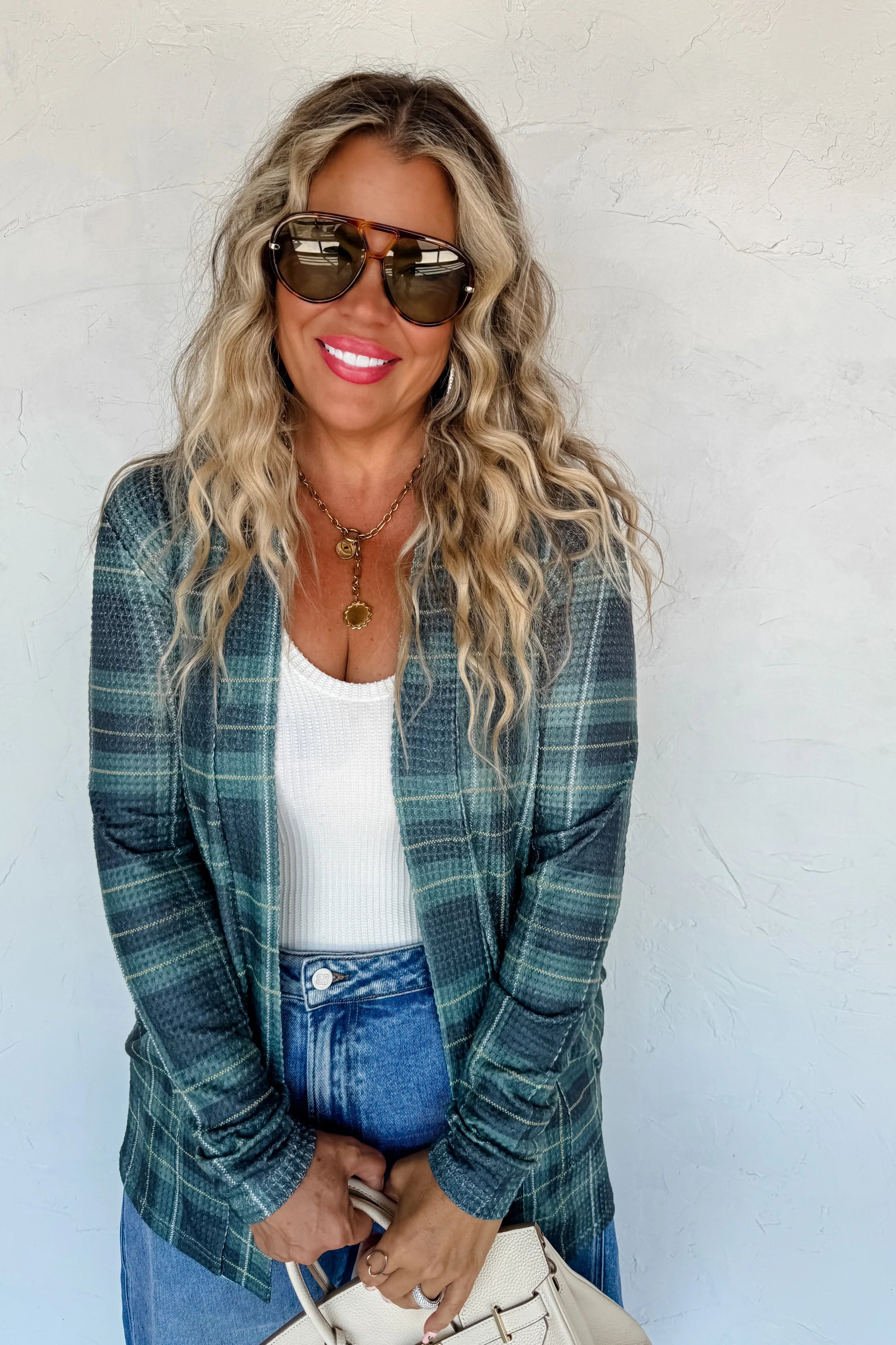 PRE-ORDER: Plaid Lola Cardigans
