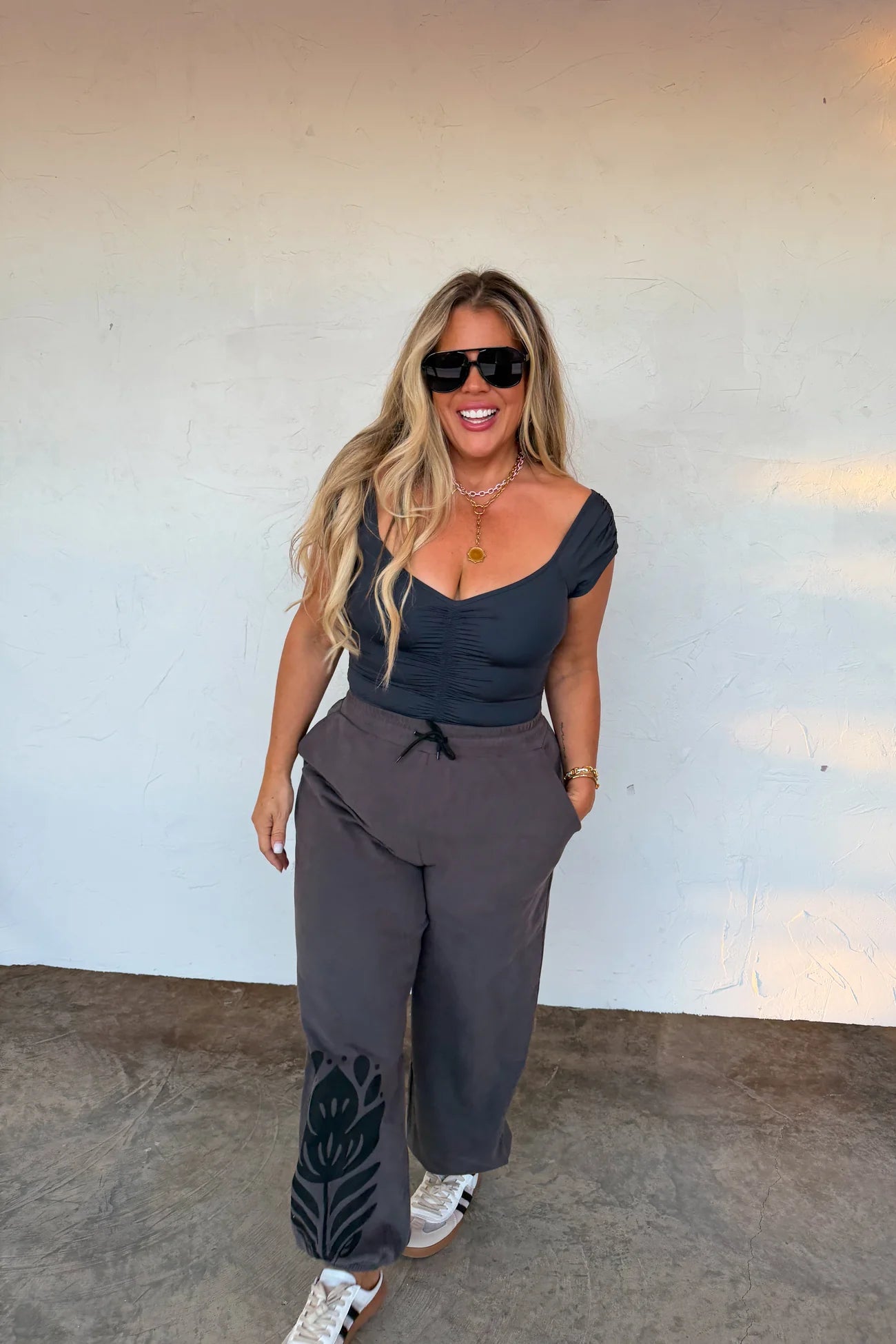 OUT AND ABOUT CAP SLEEVE TOP