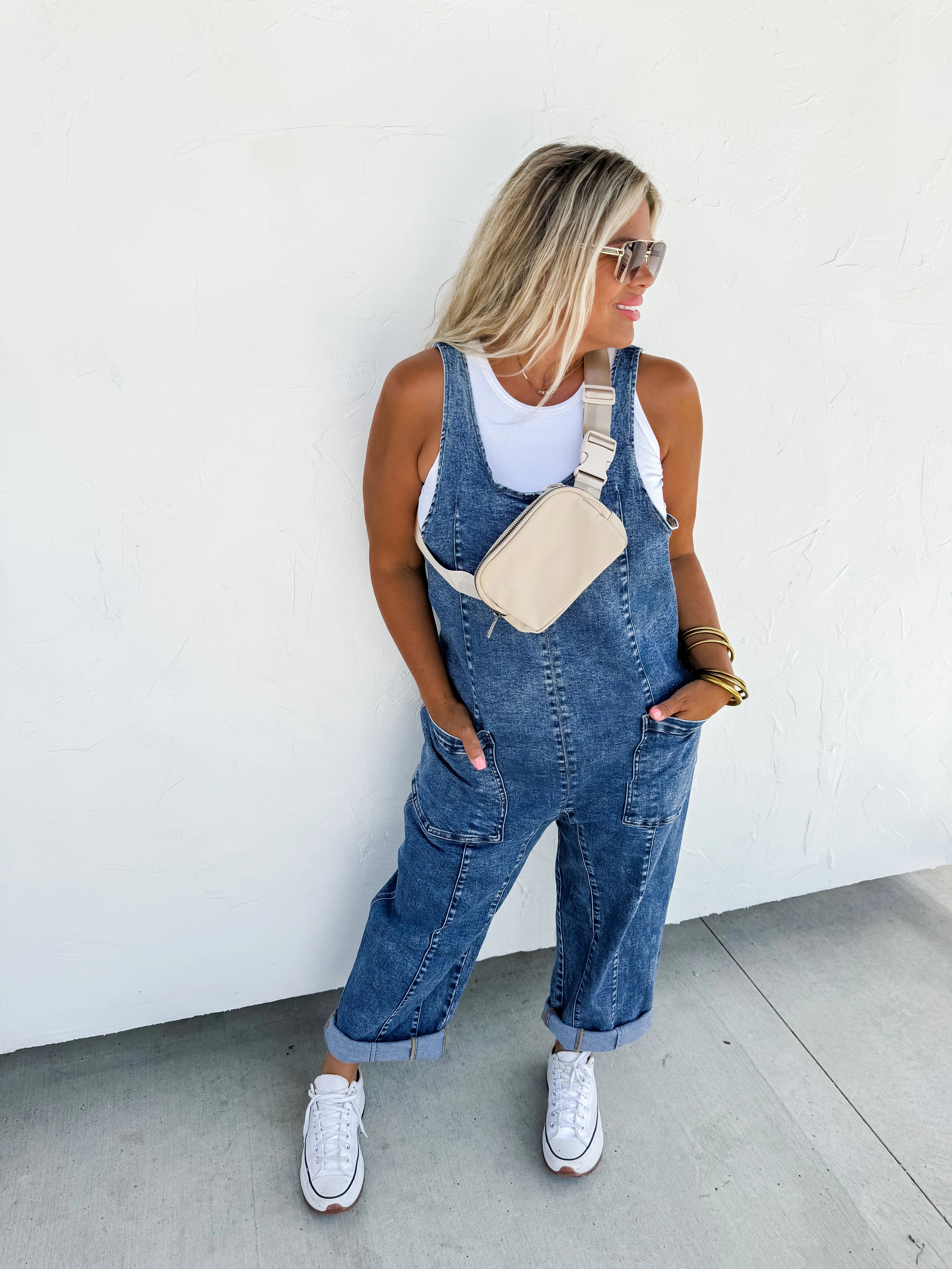 BRITTE ROMPER OVERALLS