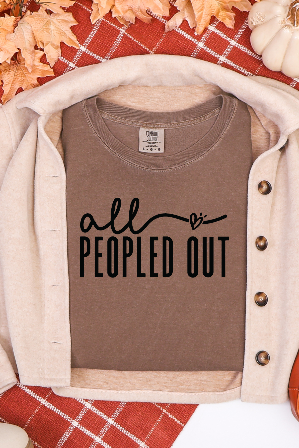 All Peopled Out Tee