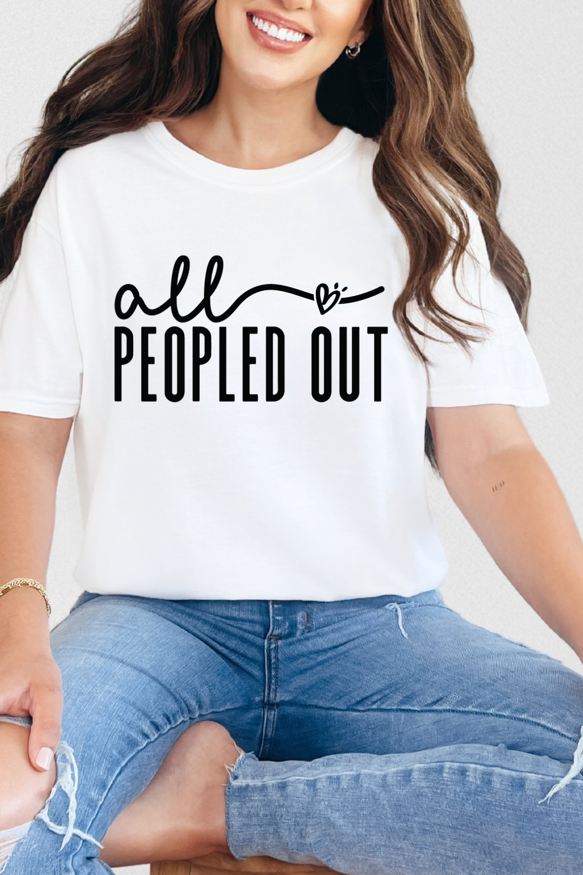 All Peopled Out Tee