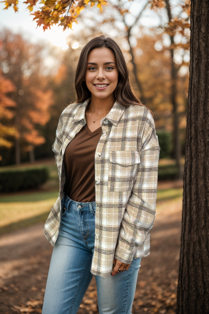 Autumn Hayride Flannel