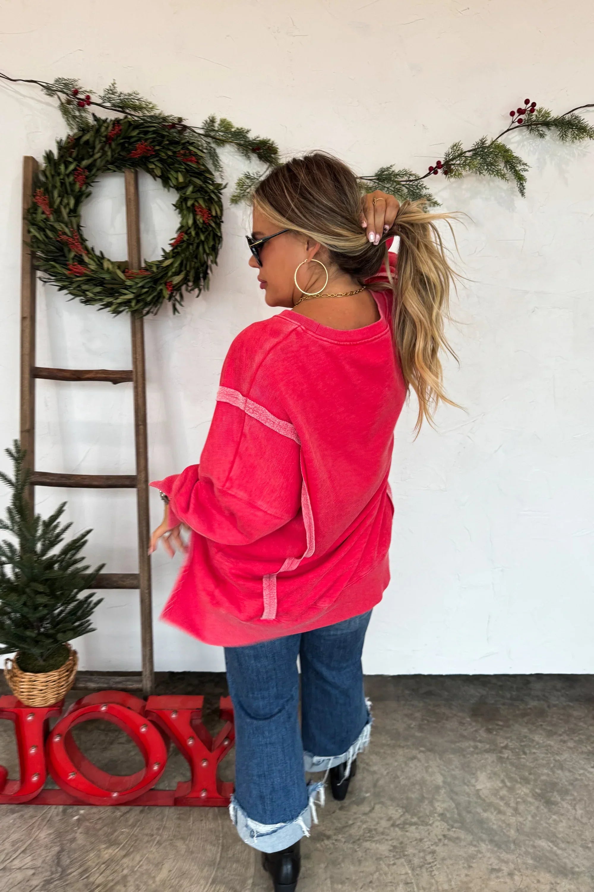 PRE-ORDER: Classic Crew Pullover Merry