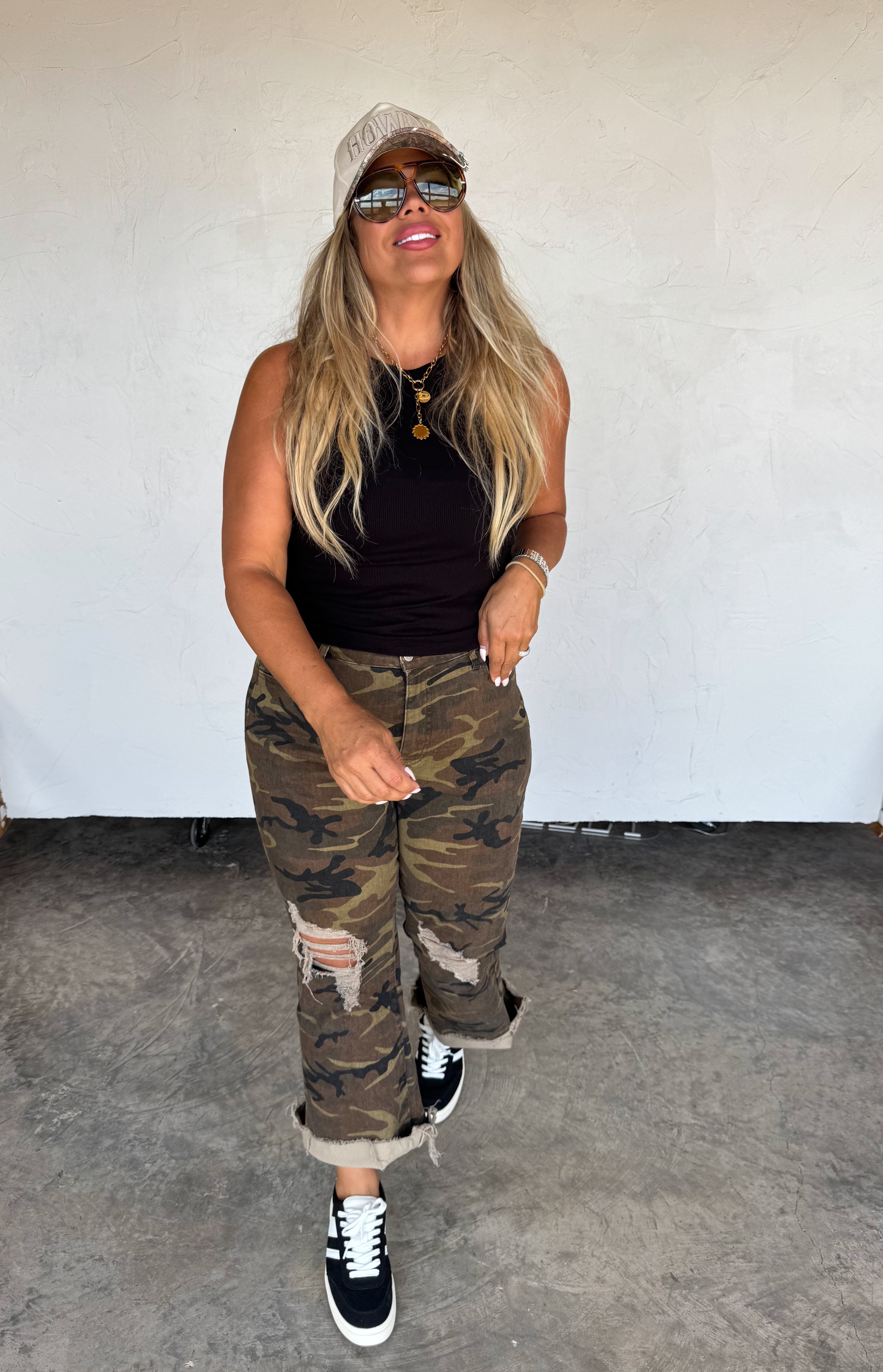 PRE-ORDER: URBAN CAMO DISTRESSED JEAN