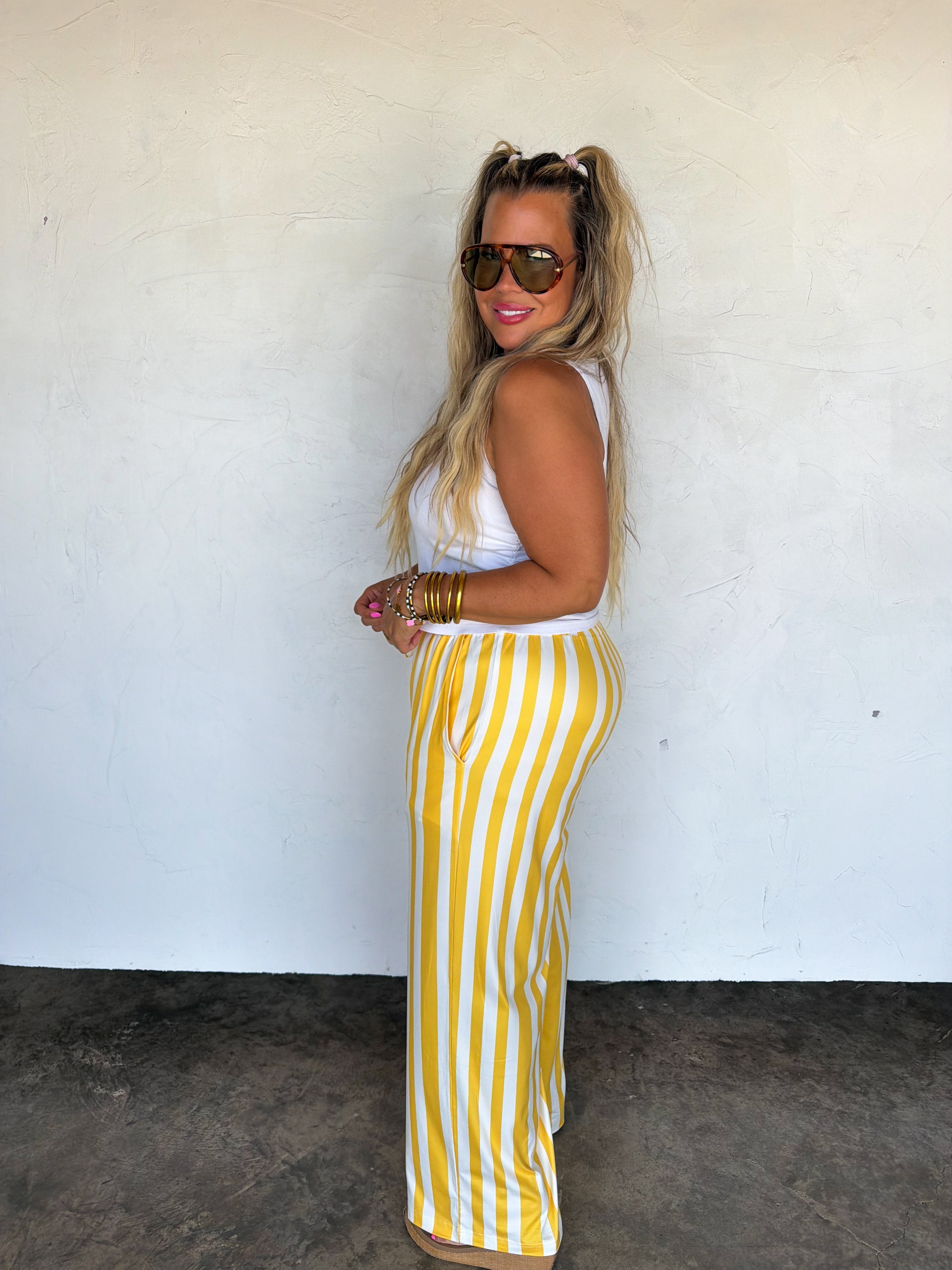 PRE-ORDER: GAME DAY HADDIE WIDE LEG PANTS