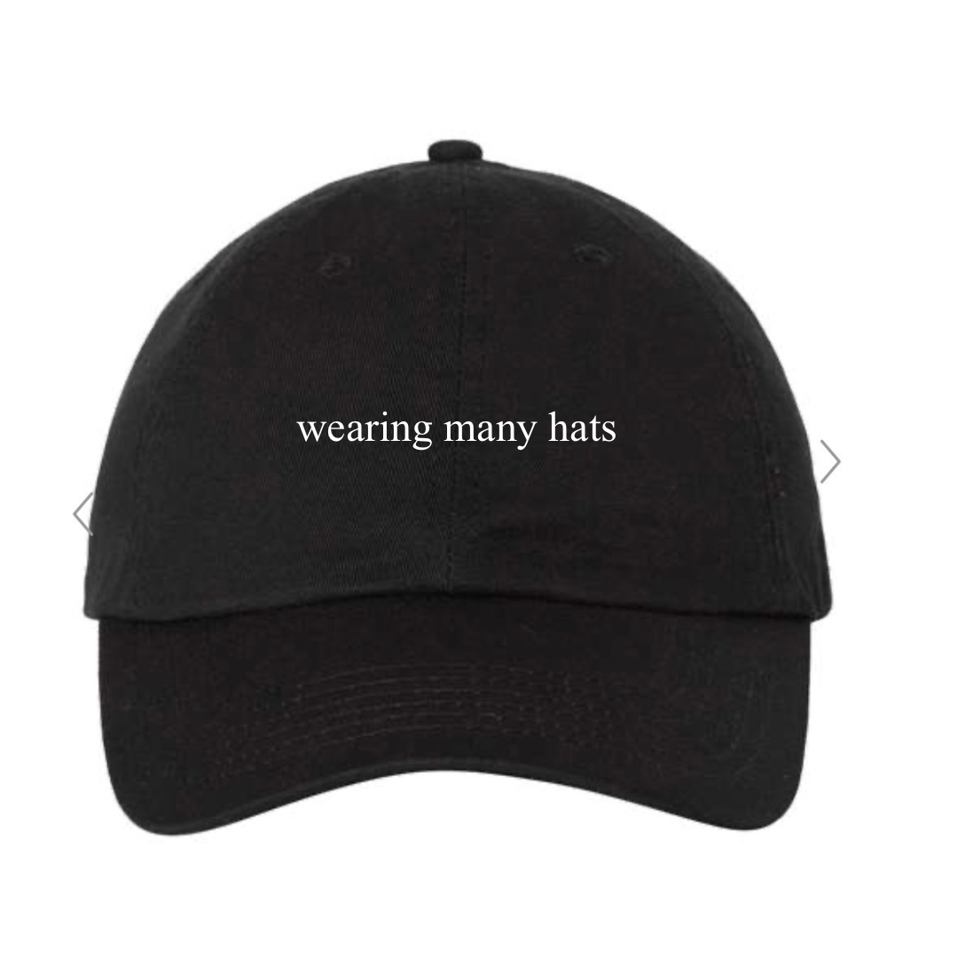 wearing many hats