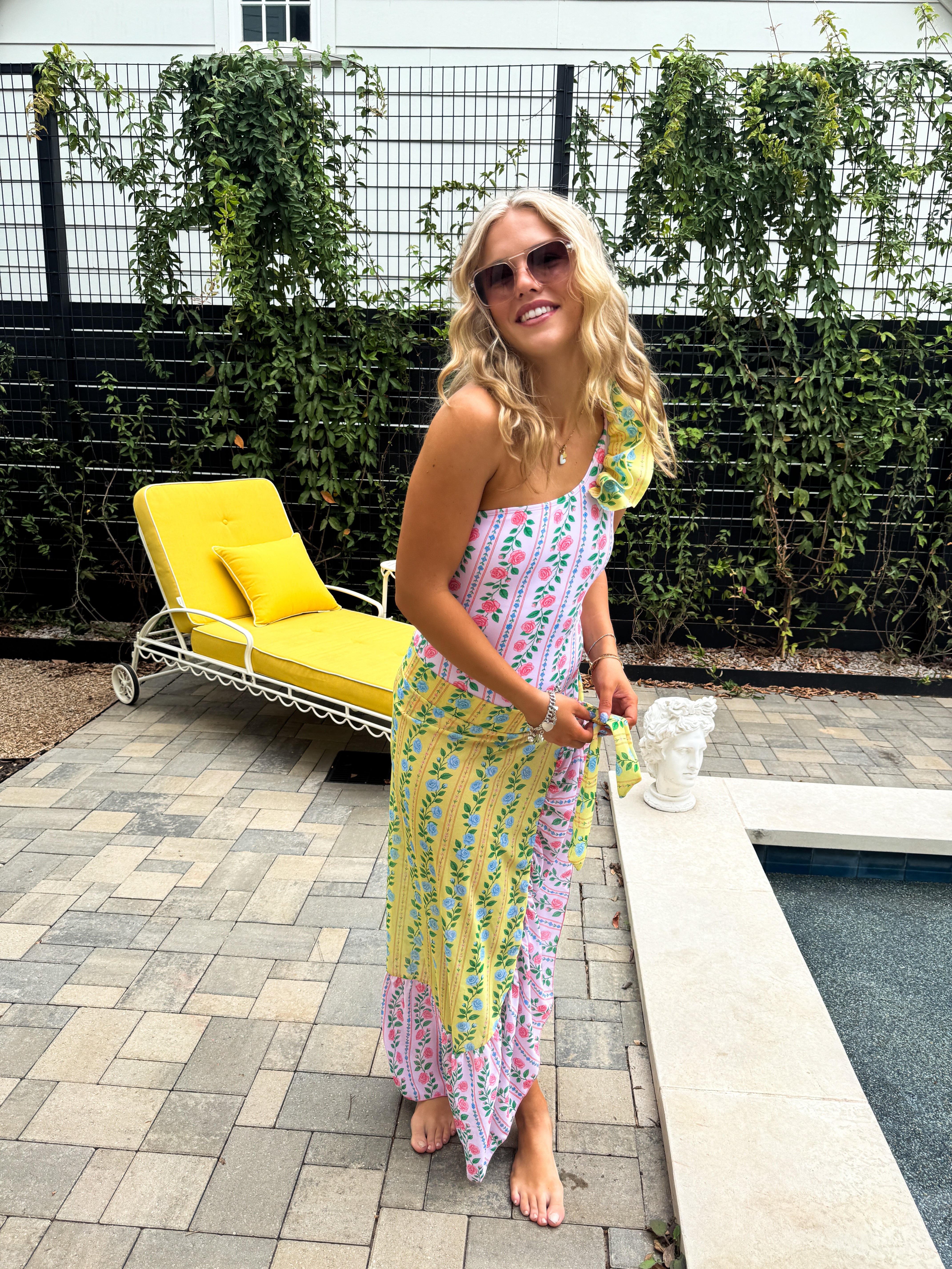 PRE-ORDER: SUNSET FLORAL SWIM SET