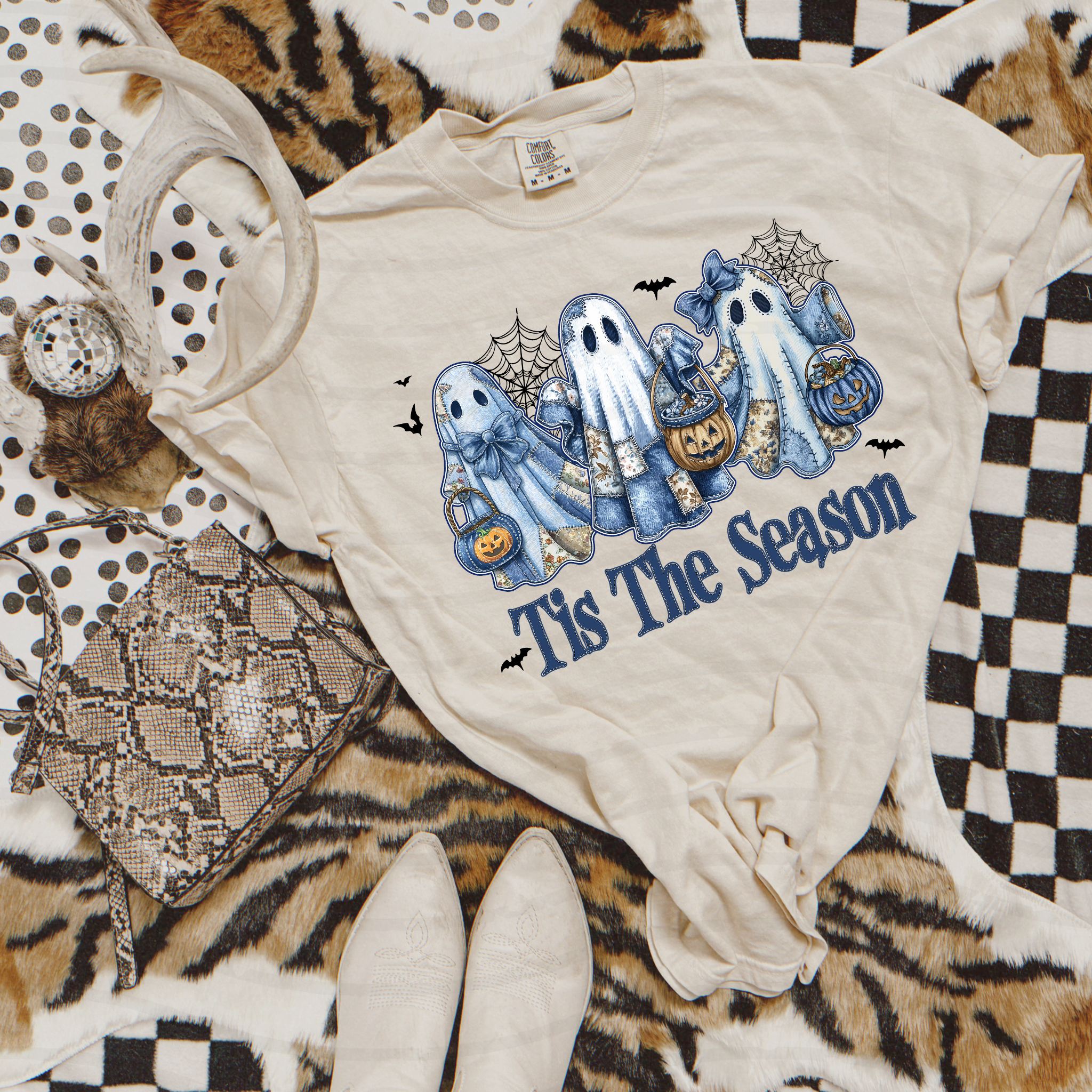 Blue Halloween Tee