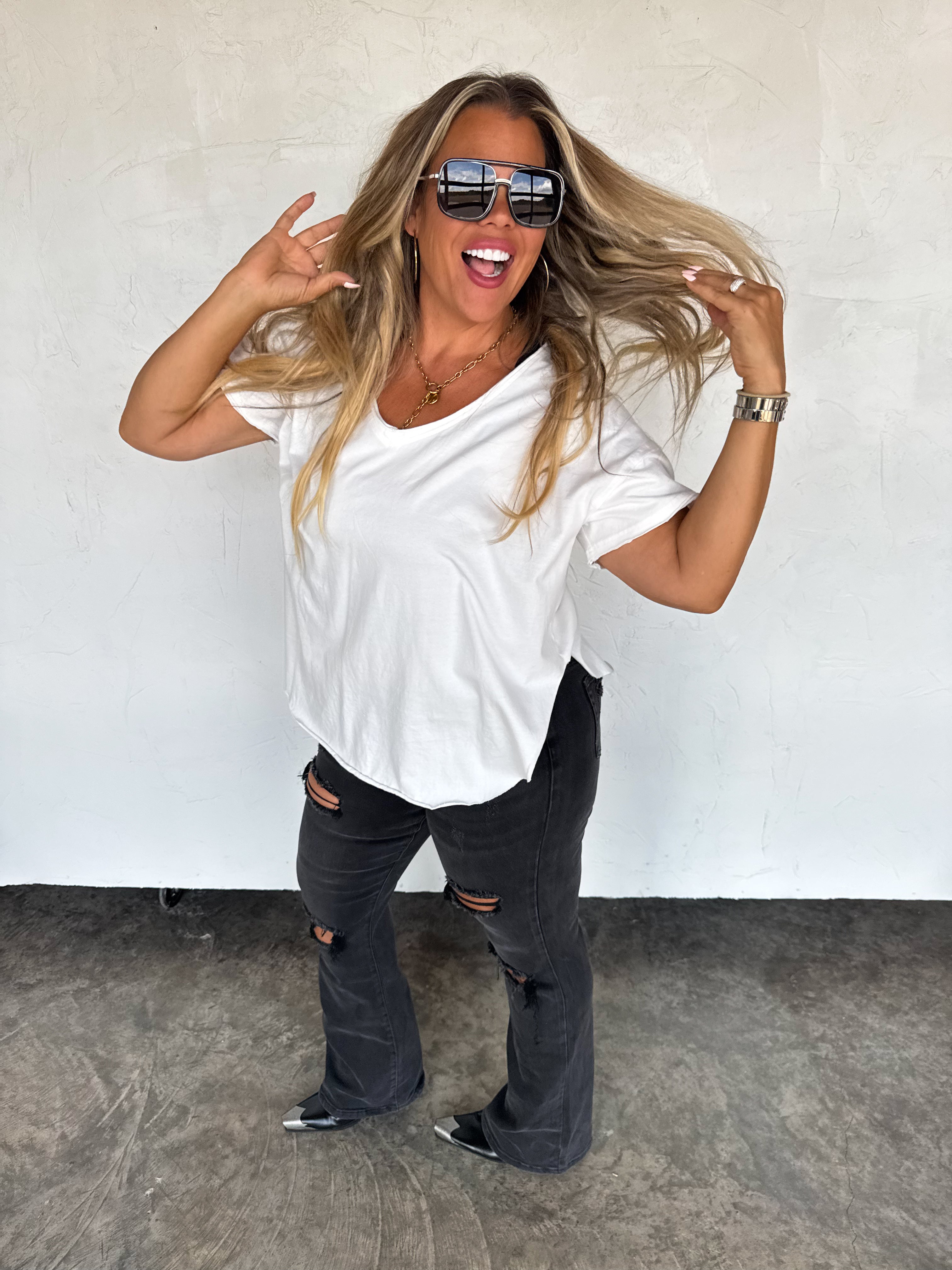 PRE-ORDER: NEW COLORS: ASHLAND STRAIGHT LEG DISTRESSED JEANS