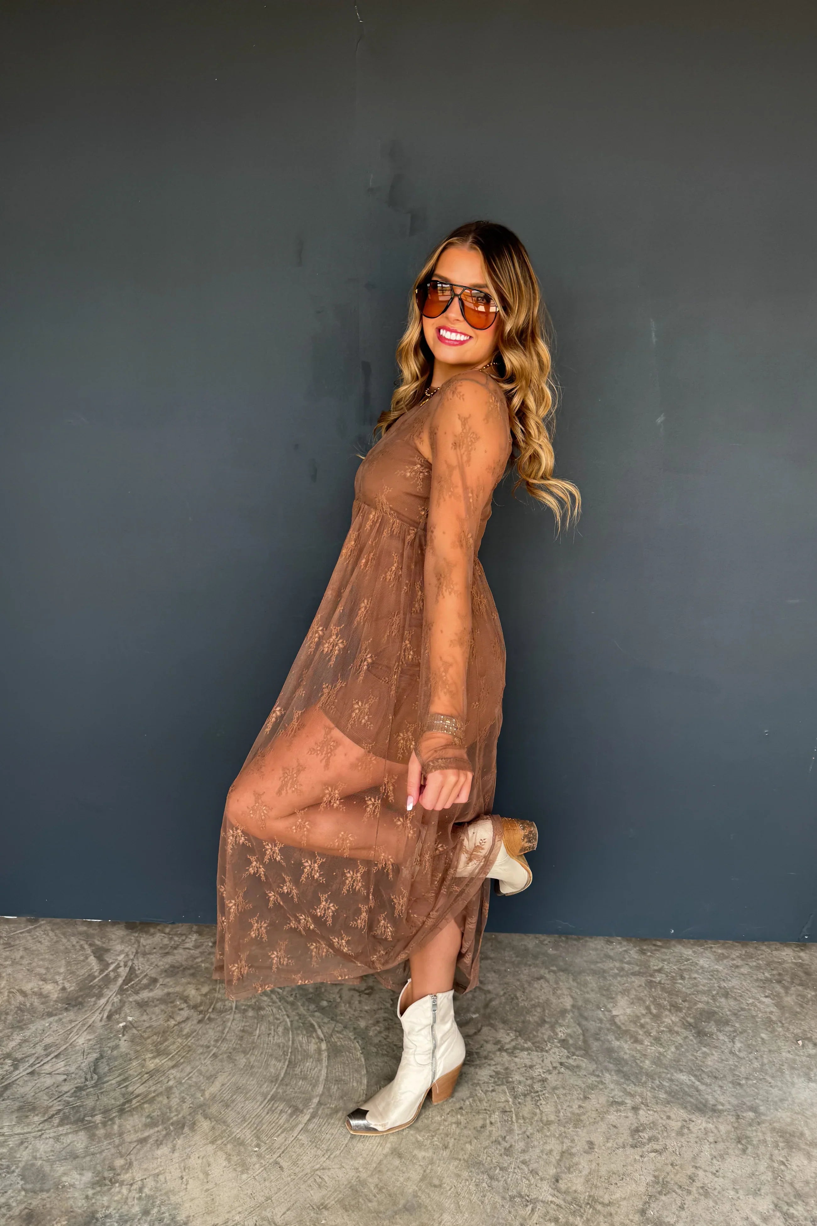 PRE-ORDER: Evangeline Lace Dress