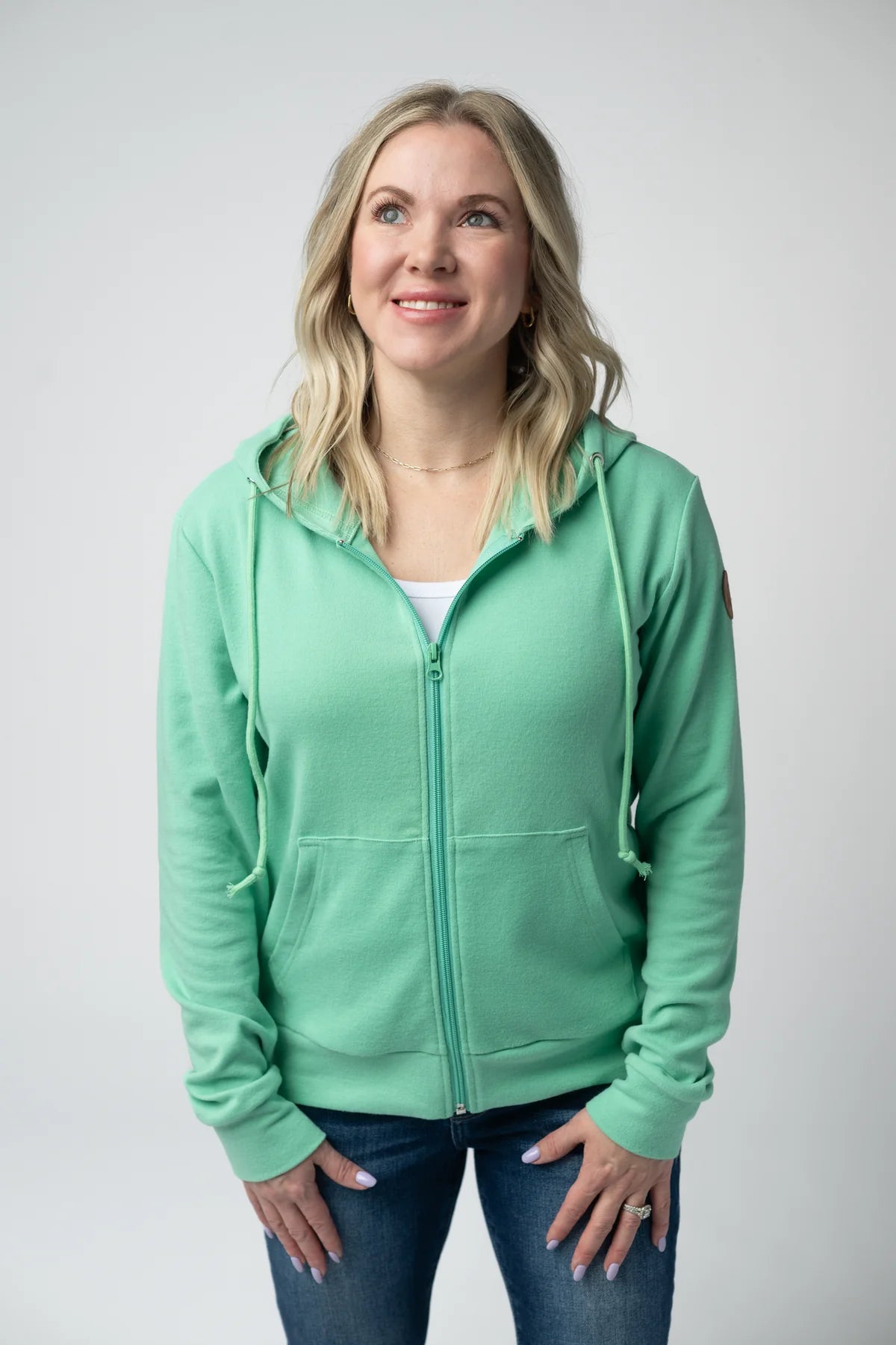 Fullzip Hoodie - Aquamarine
