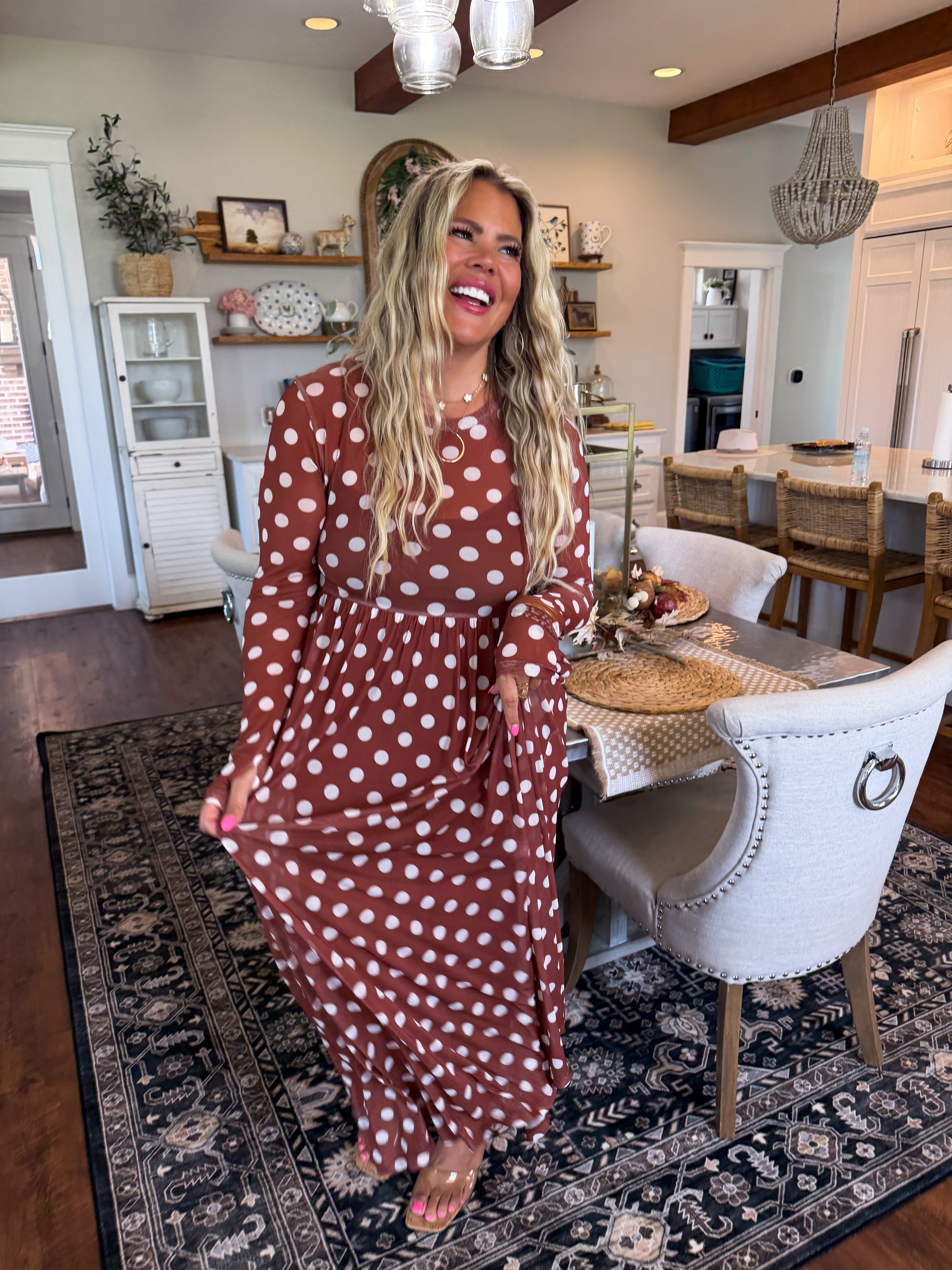 PRE-ORDER: THE COUNTRYSIDE MESH DRESS