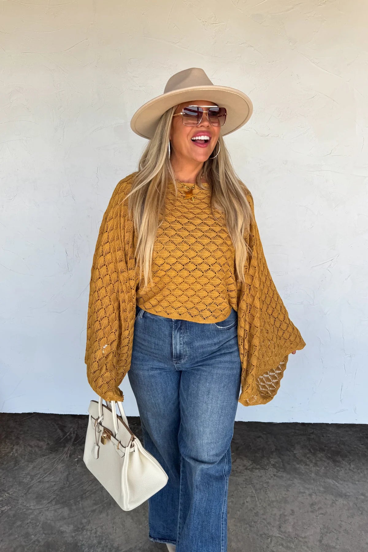 PRE-ORDER: FALL COLORS FREE SPIRIT BELL SLEEVE TOP