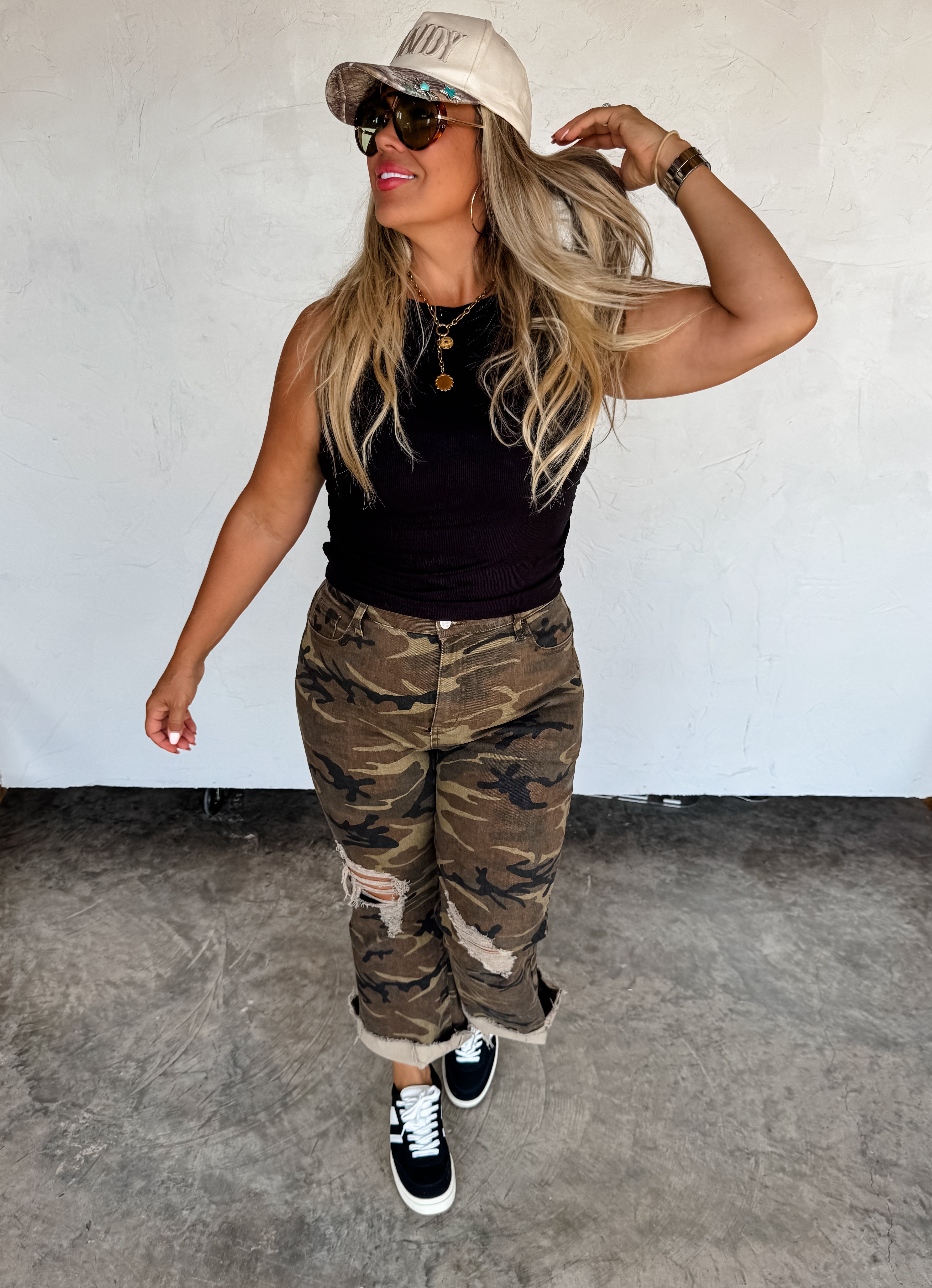 PRE-ORDER: URBAN CAMO DISTRESSED JEAN