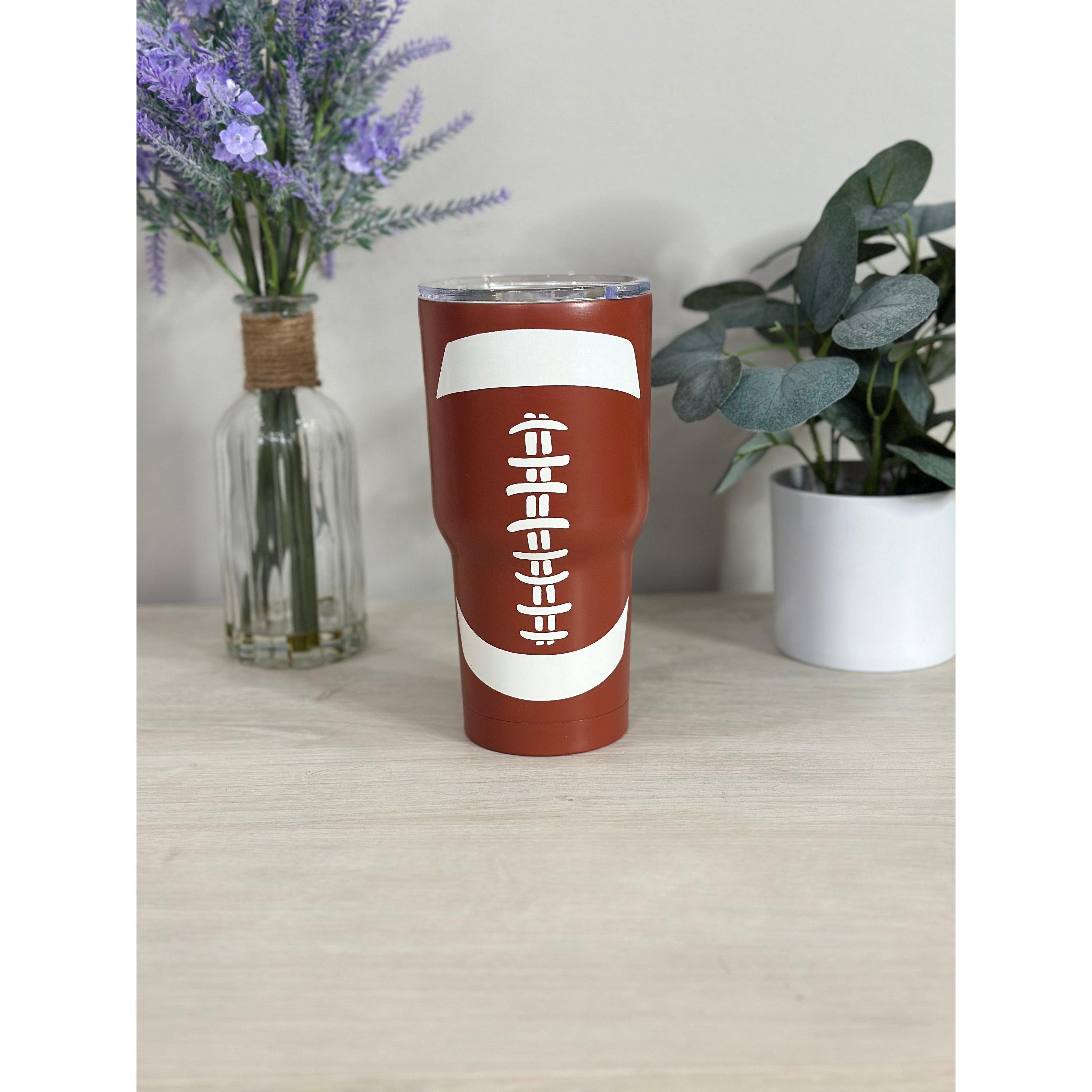 The 30oz Football Tumbler