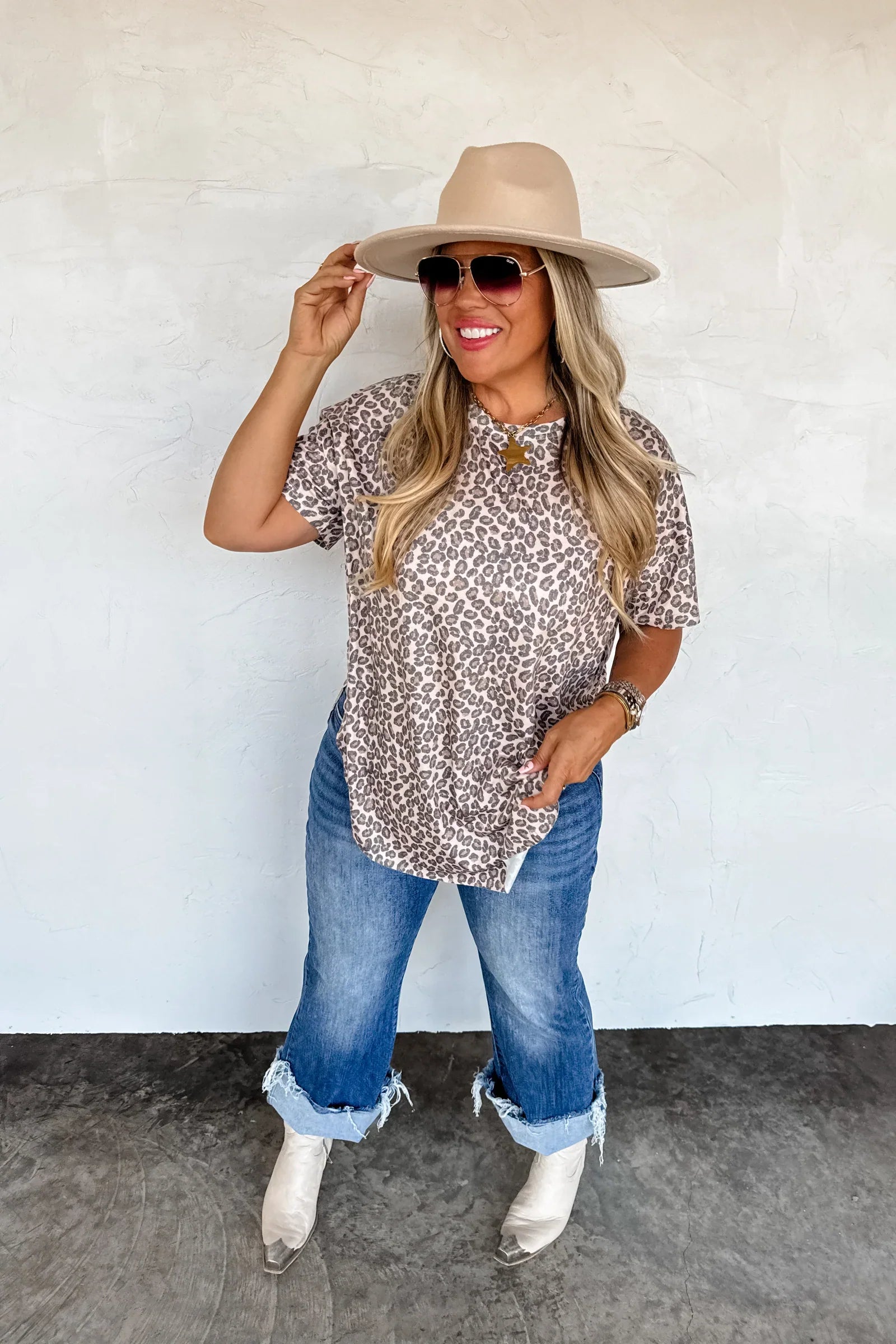 PRE-ORDER: Joey Washed Cotton Boyfriend Tee Fall Colors