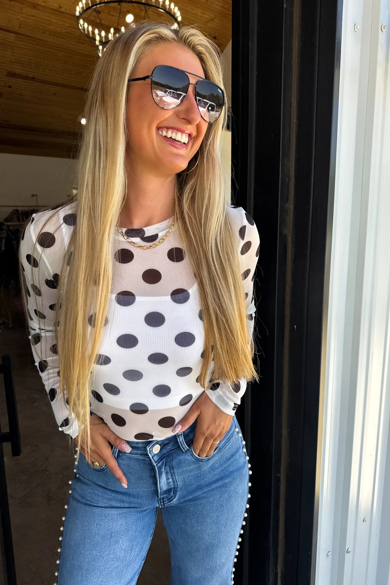 SUMMER DRESS IT UP MESH TOPS