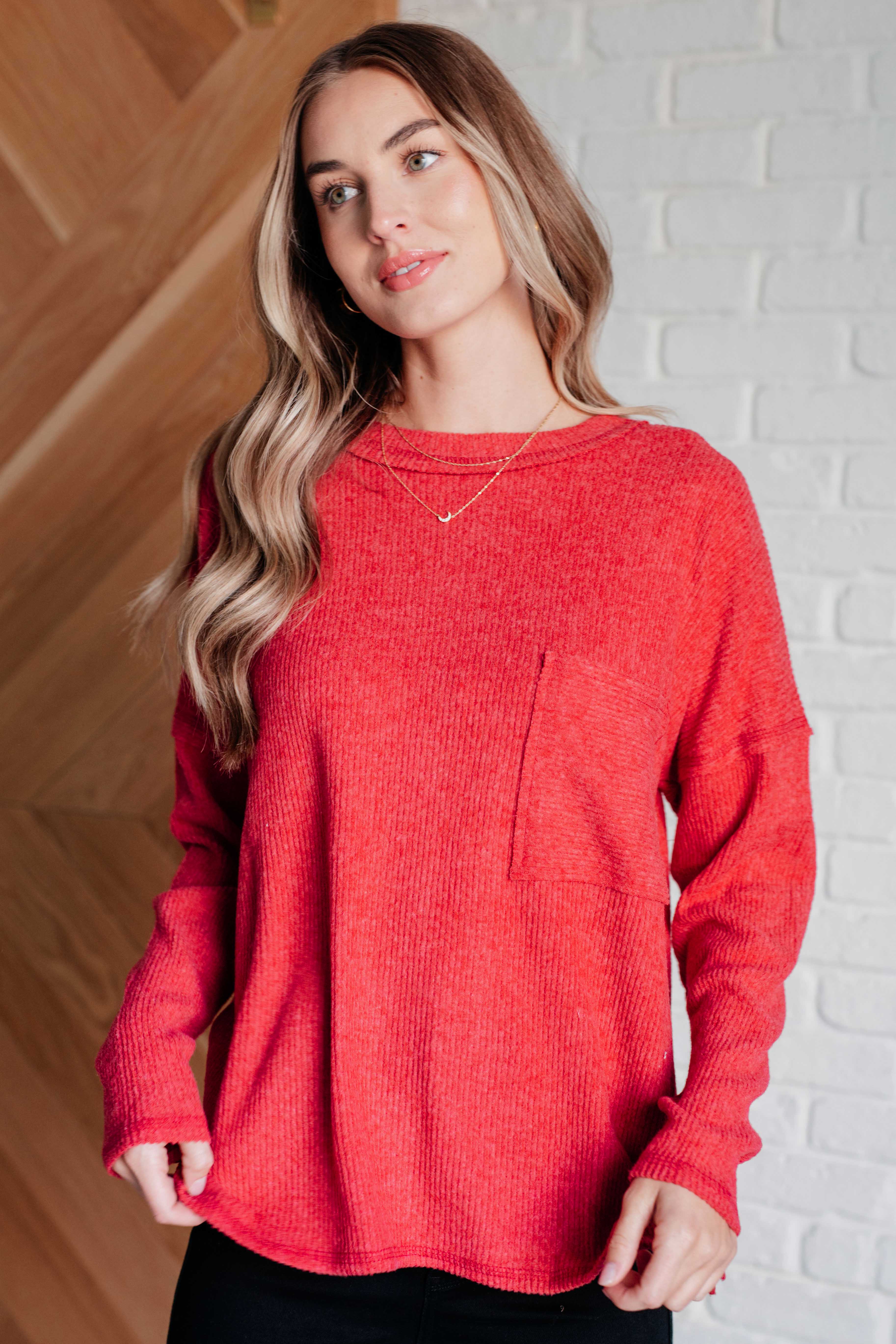 Casual Tuesday Ribbed Knit Sweater