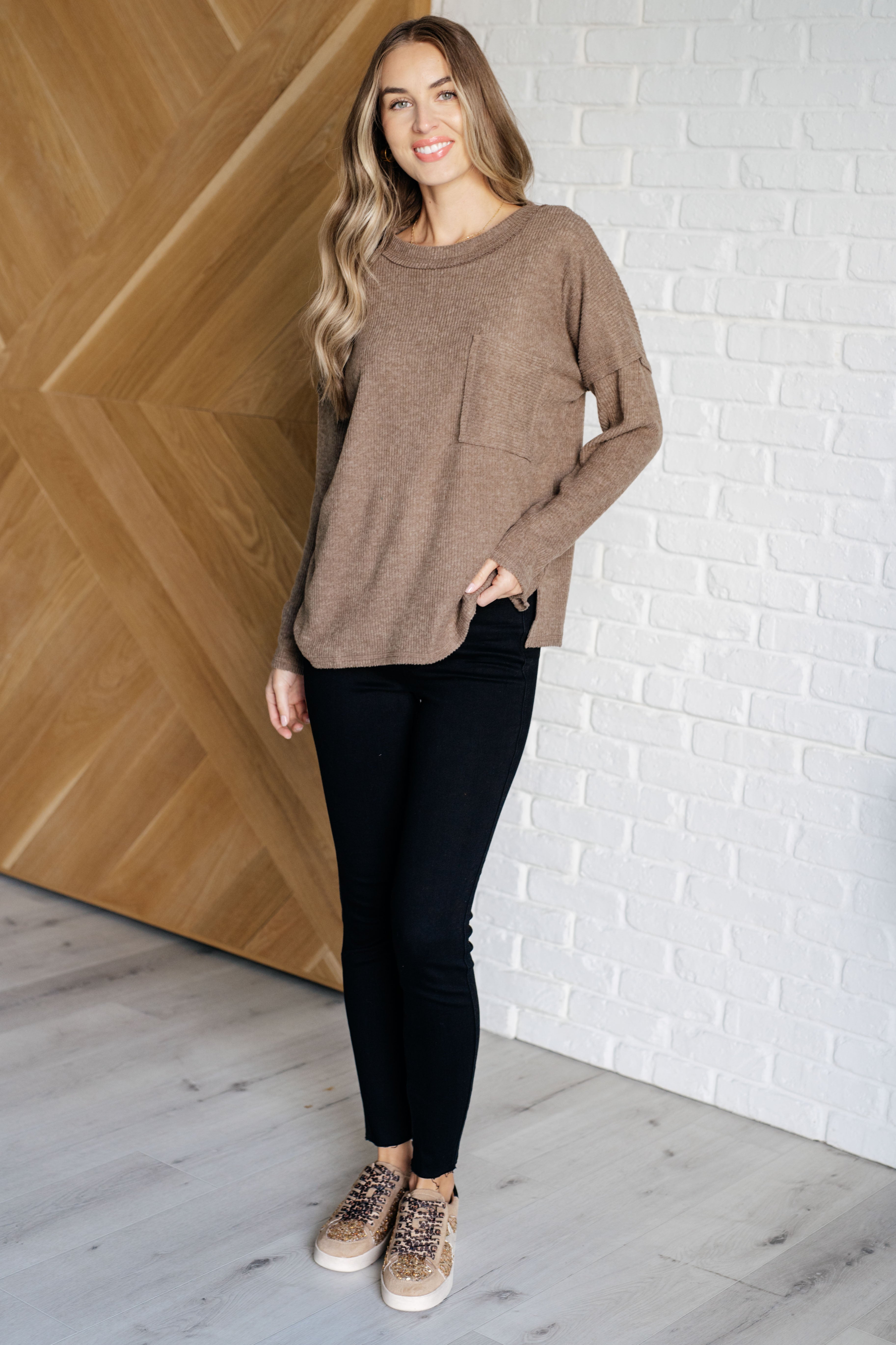 Casual Tuesday Ribbed Knit Sweater