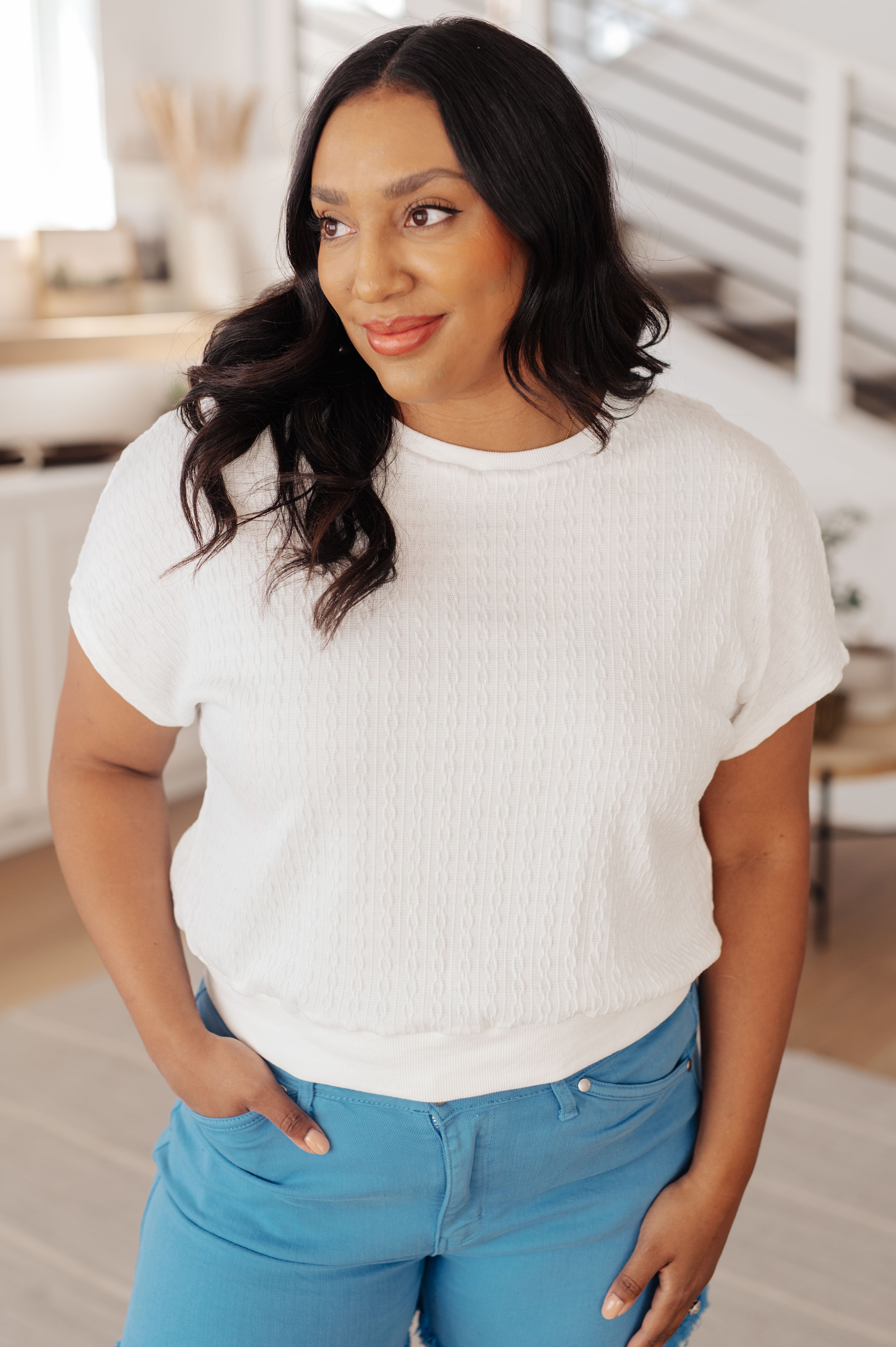Clearly Classic Short Sleeve Top