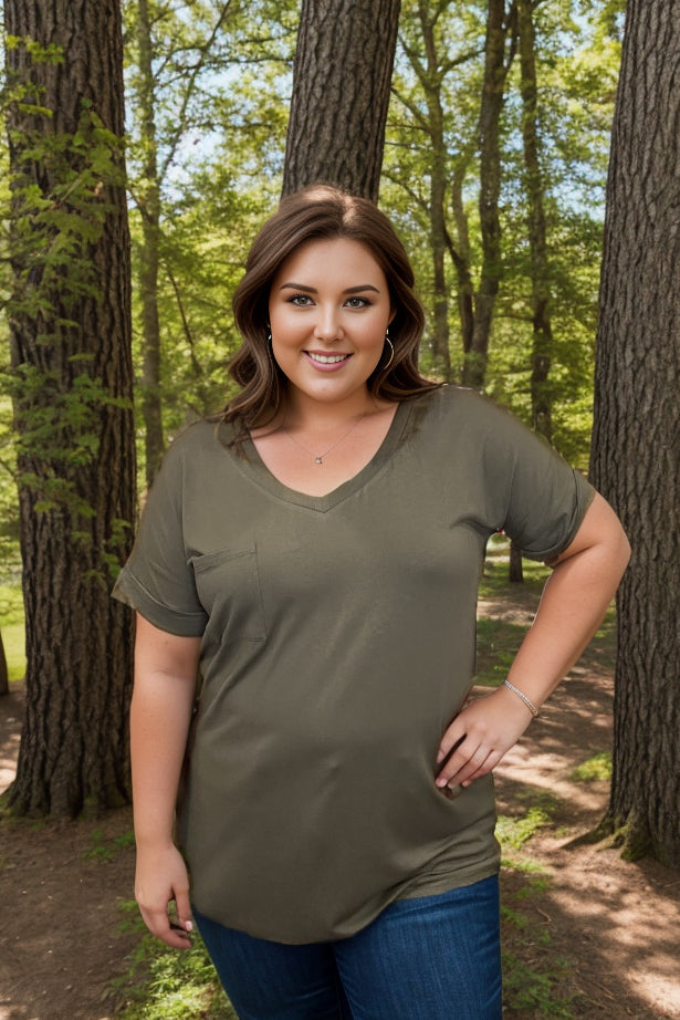Comfortably Stylish Olive Top