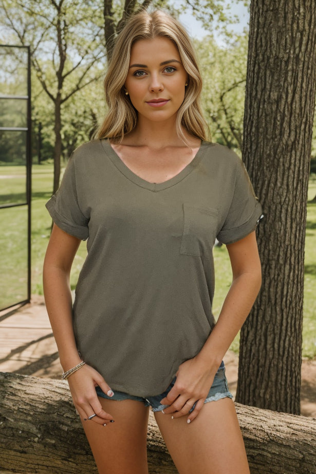 Comfortably Stylish Olive Top