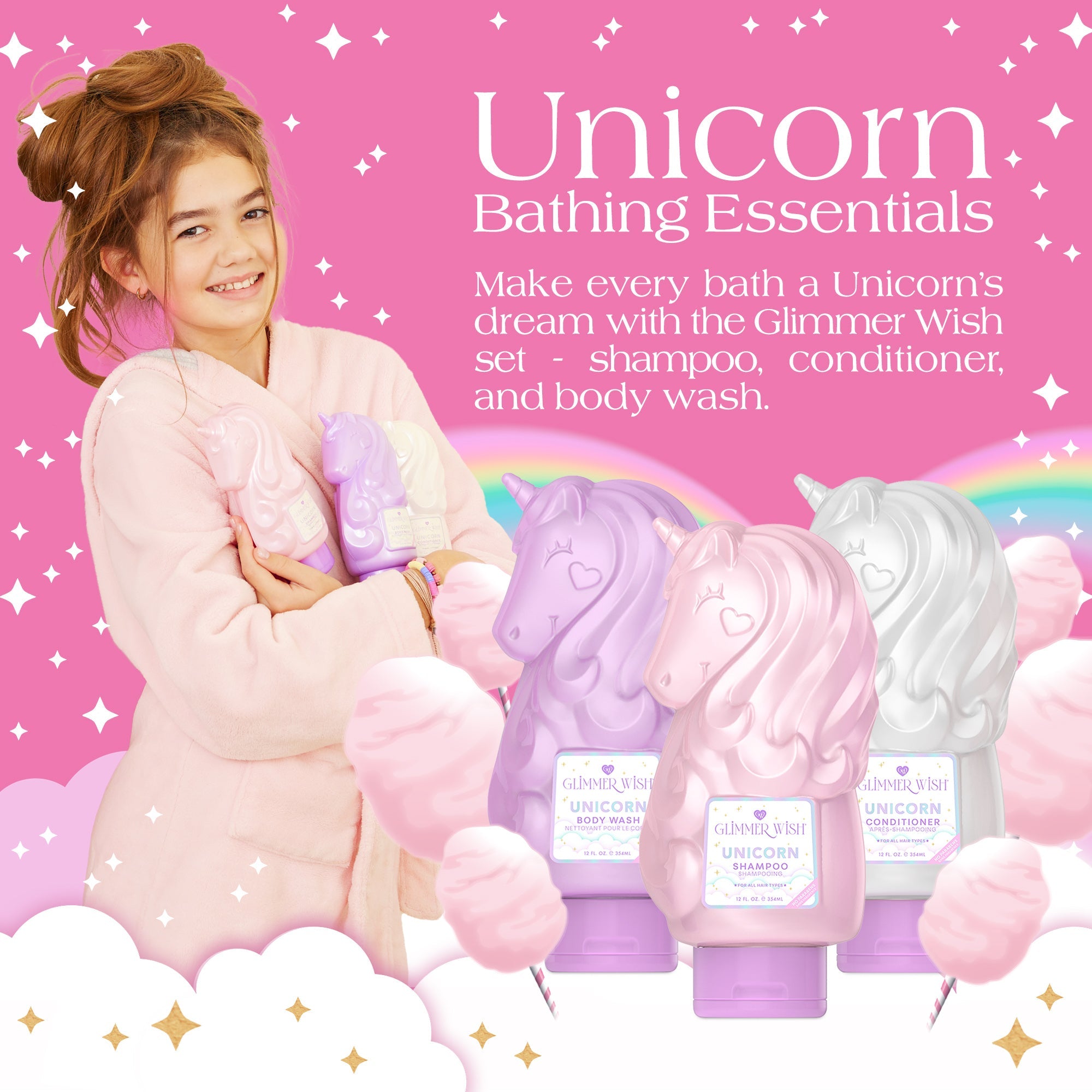 Unicorn Hair and Body Essentials