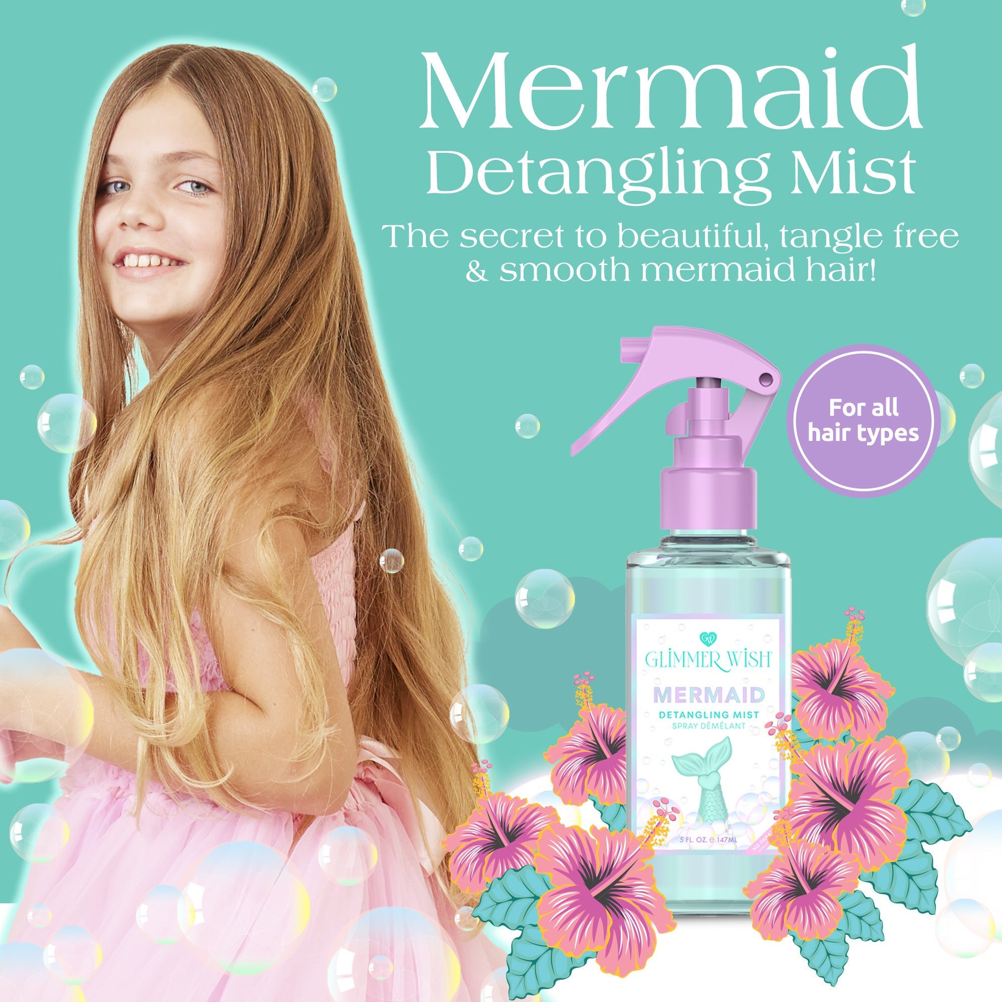 Mermaid Hair Detangling Mist