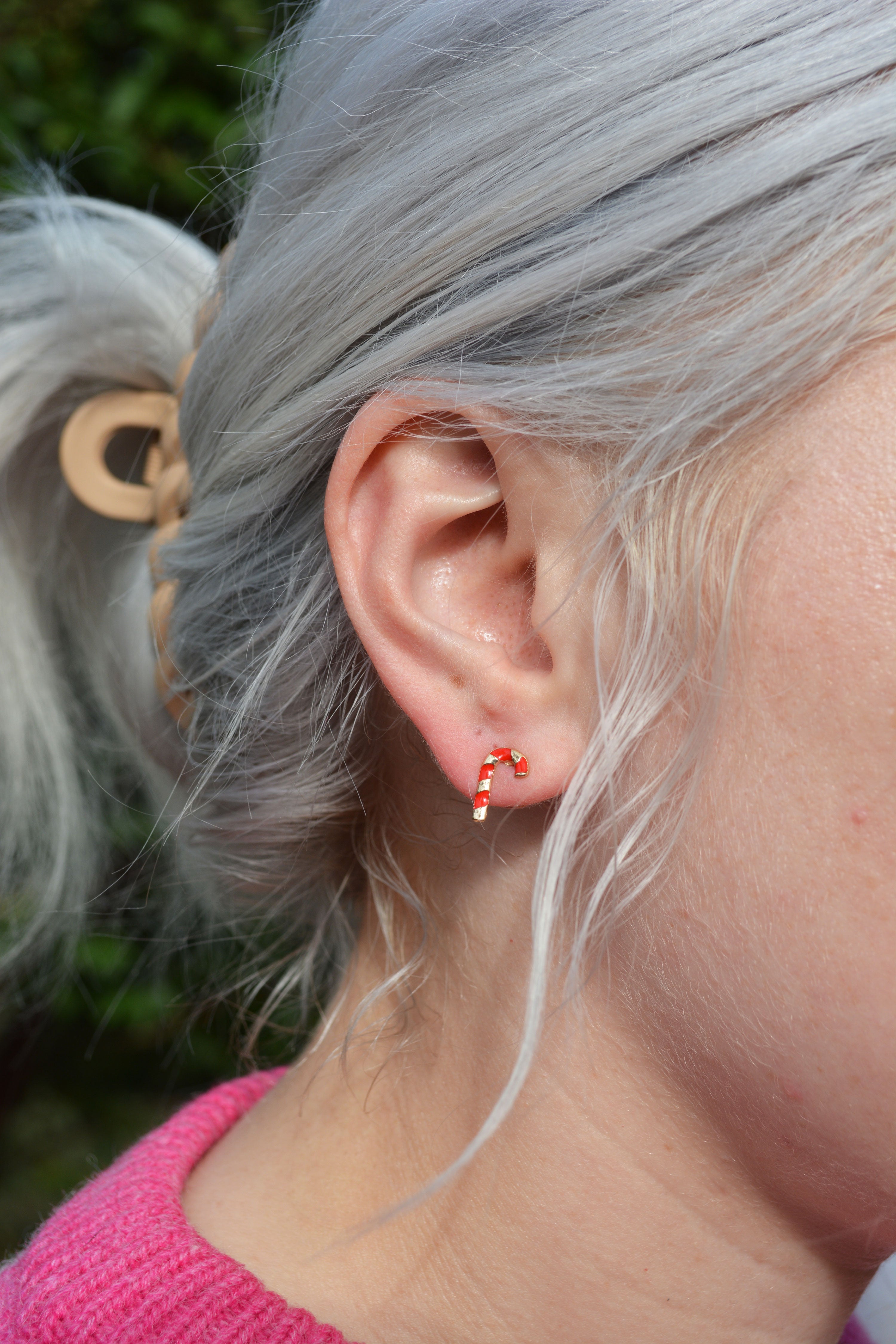 Candy Cane Lane Studs