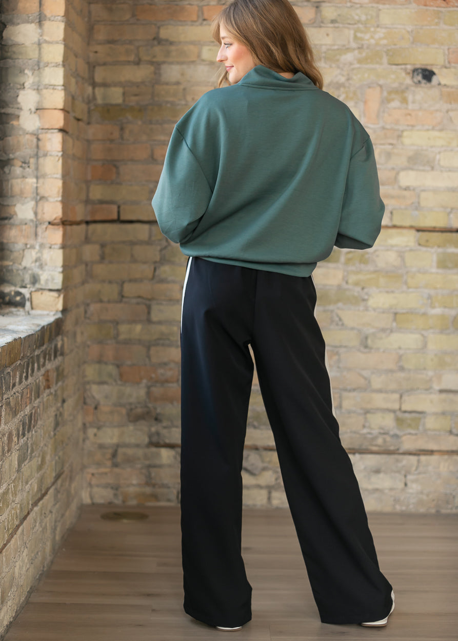 Nina Wide Leg Track Pants