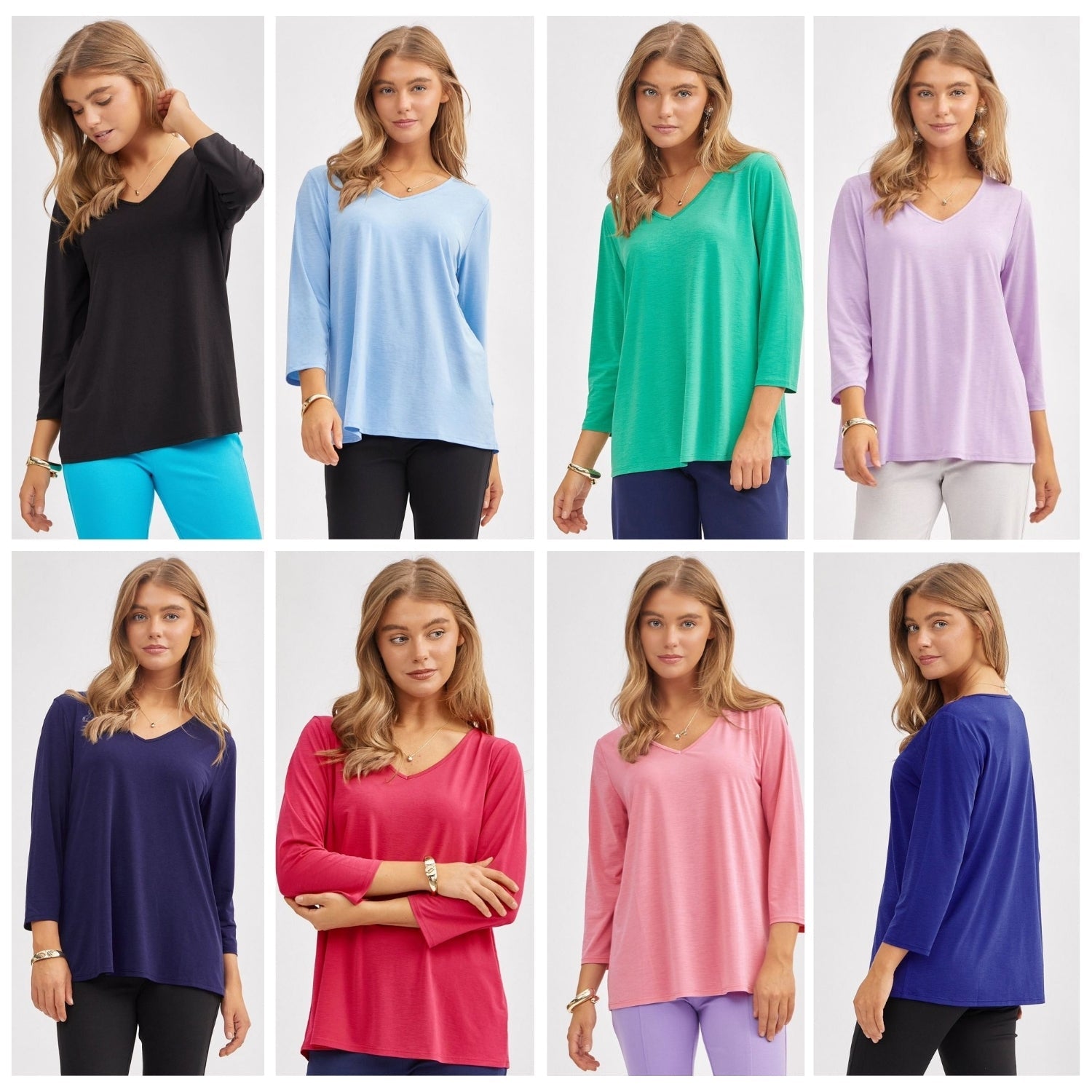 Classic V-Neck Top