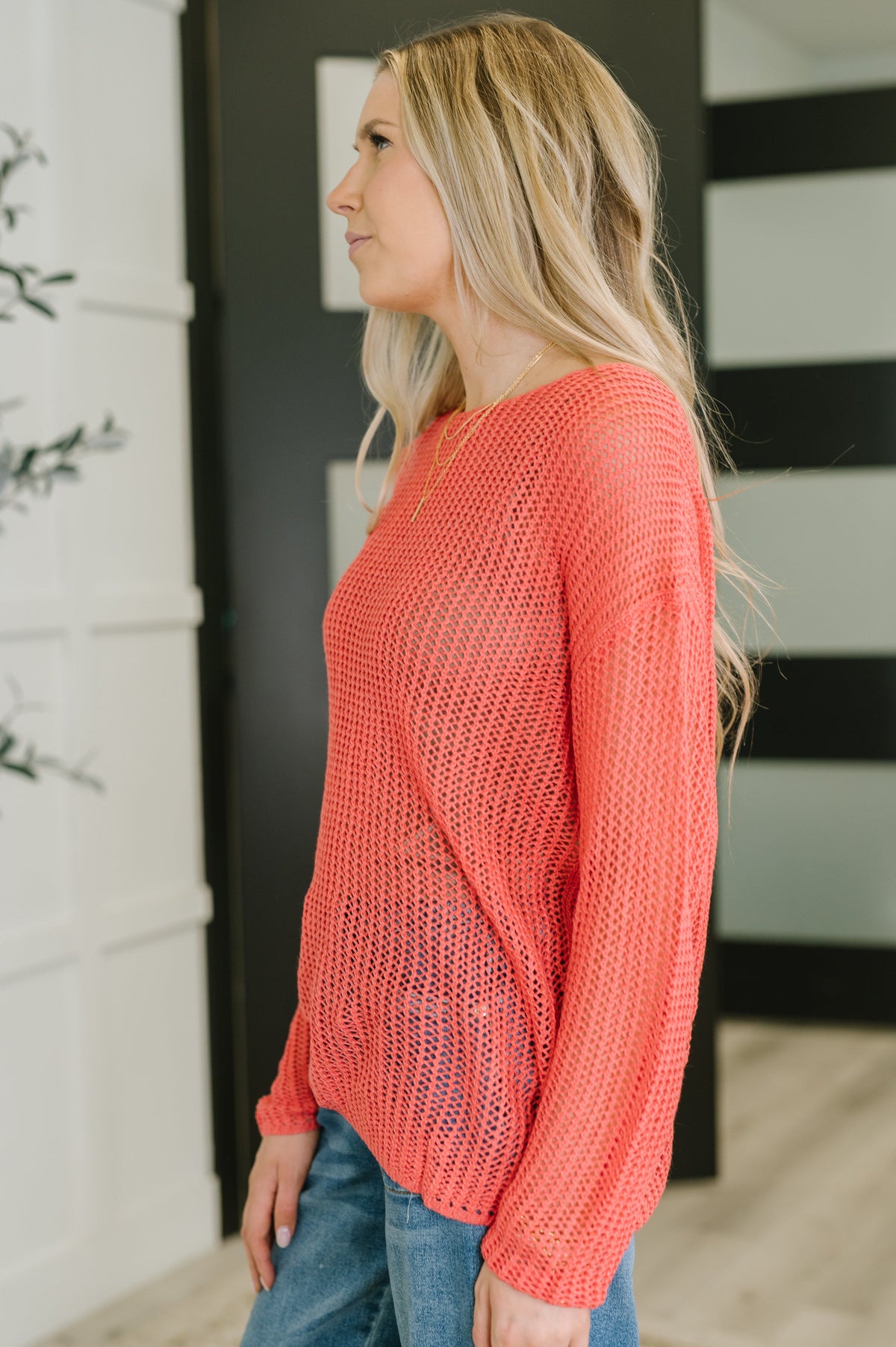Desert Bloom Loose Knit Sweater