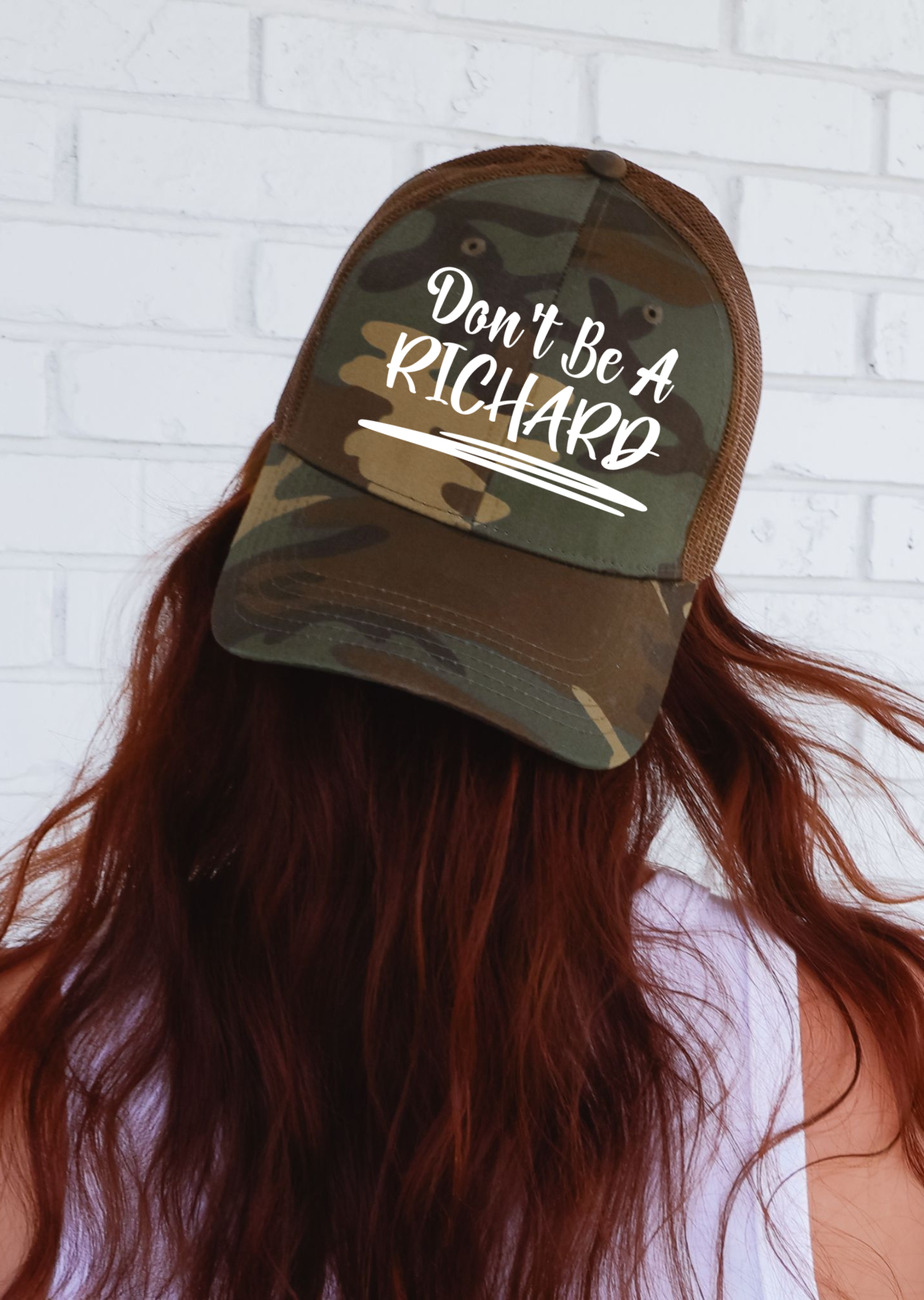 Don't Be A Richard Trucker Hat