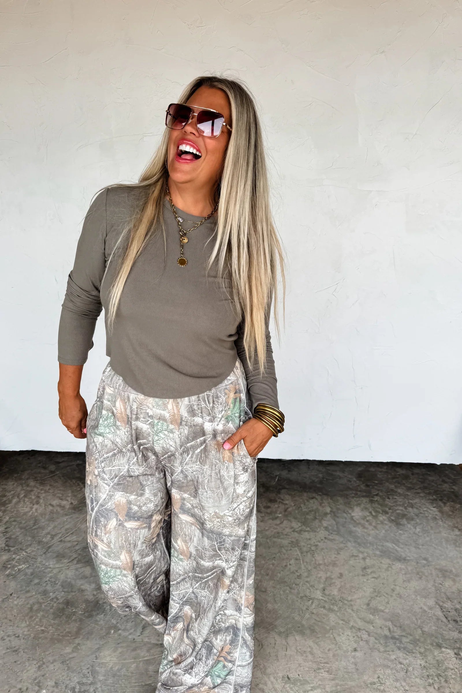 PRE-ORDER: Drift Away Wide Leg Joggers